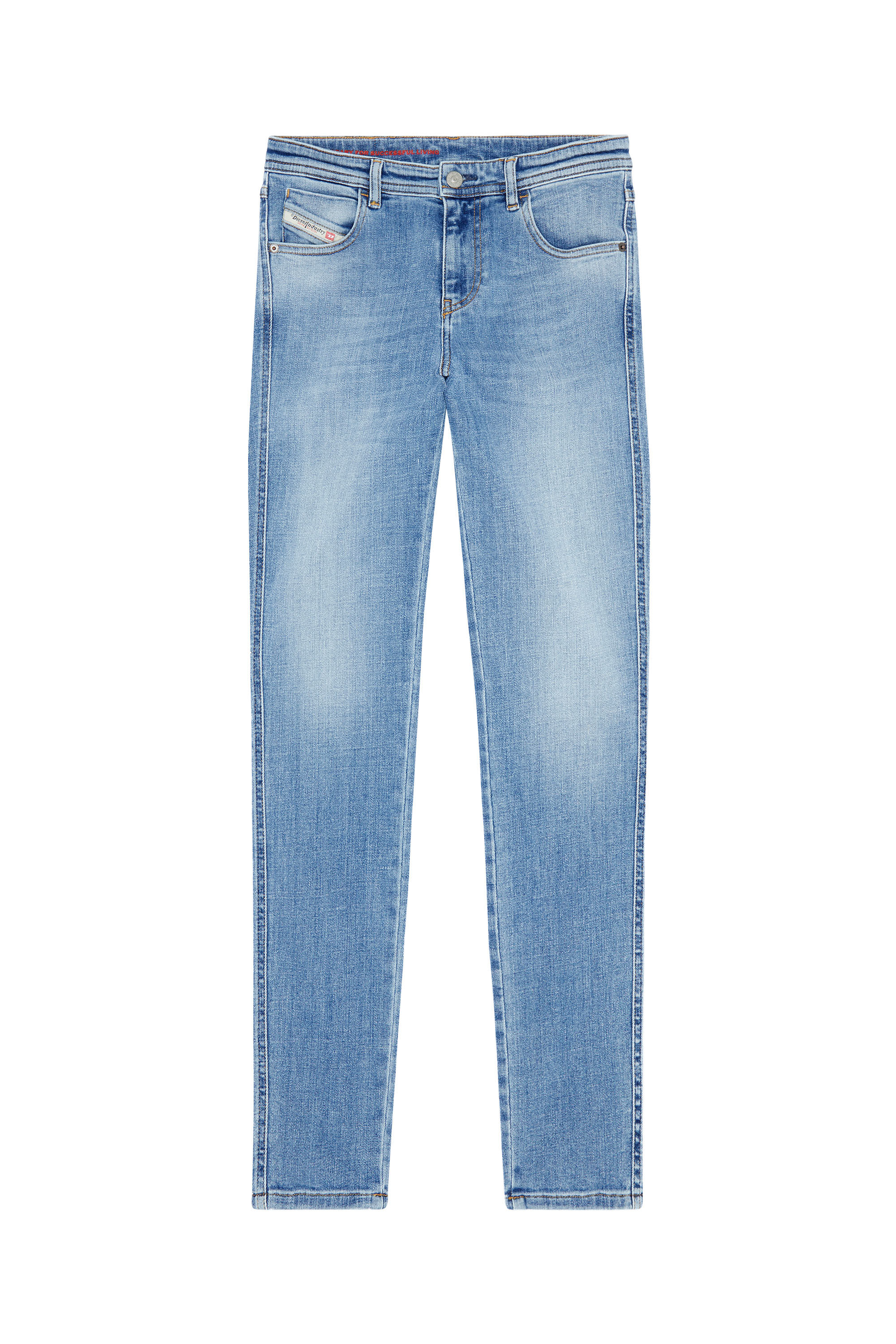 Diesel - 2015 Babhila 09C01 Skinny Jeans, Medium blue - Image 2