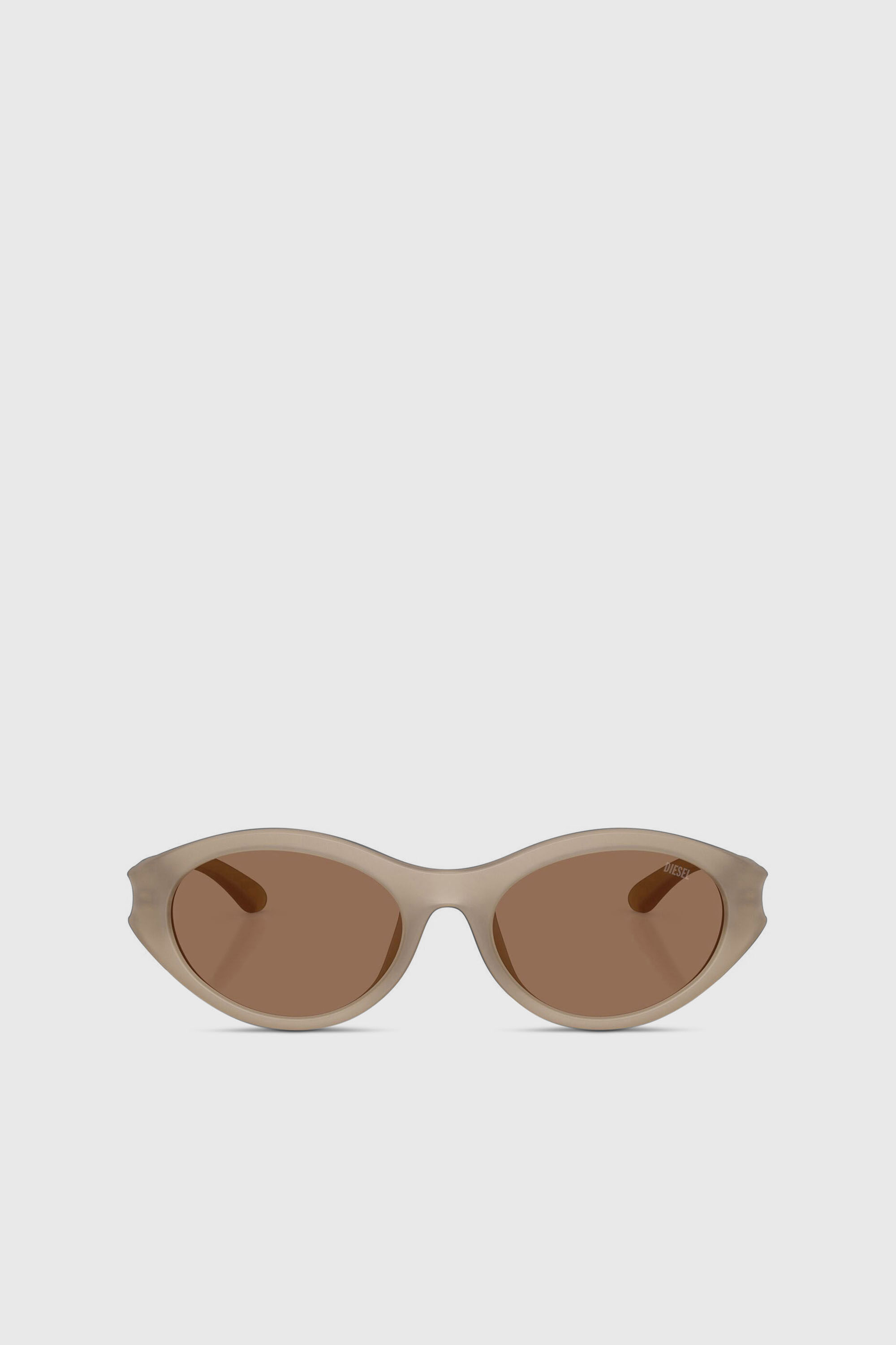 Diesel - 0DL3005U, Unisex's Oval sunglasses in Beige - 1