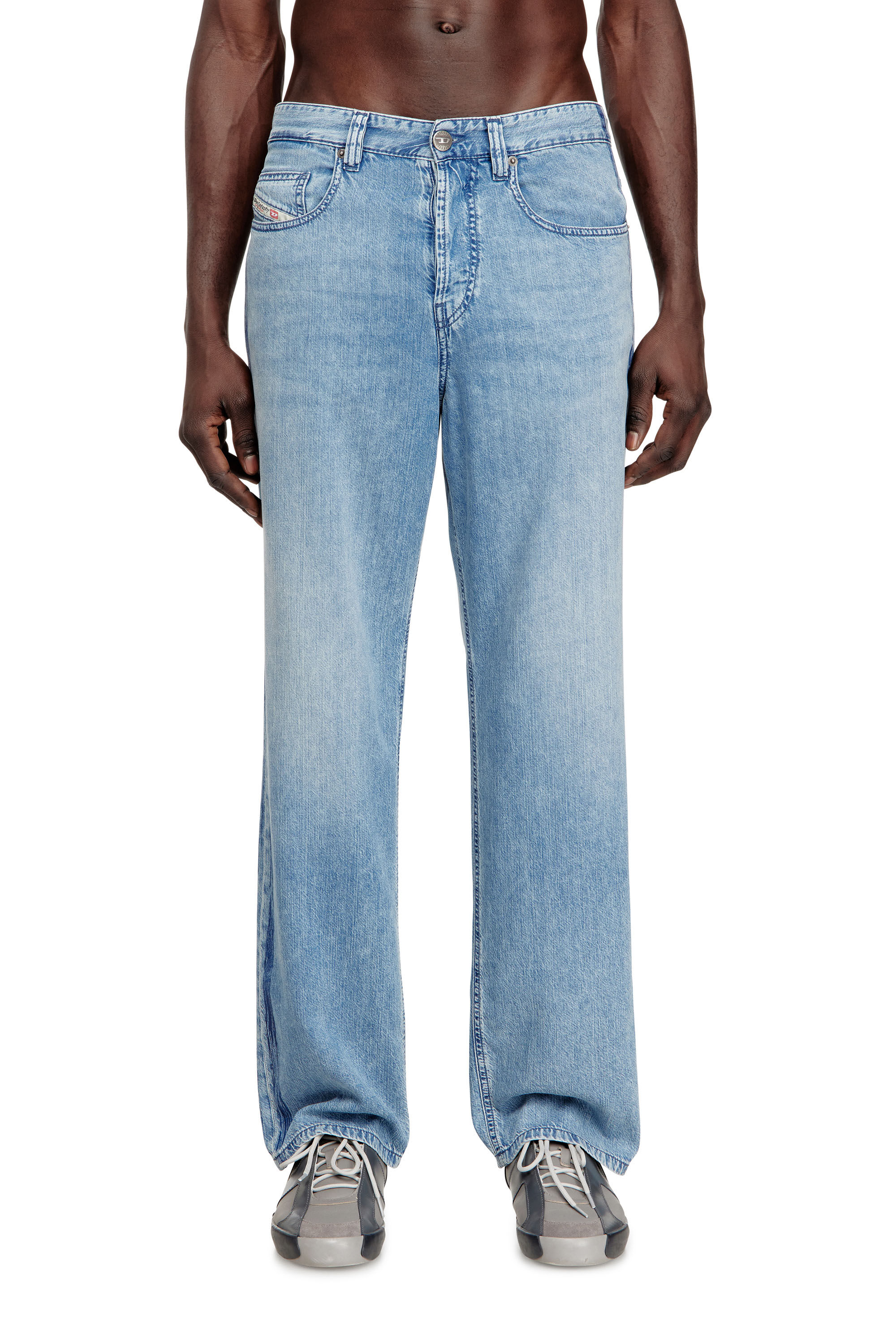 Diesel - Man's Relaxed Jeans 2001 D-Macro 0CECC, null - 3