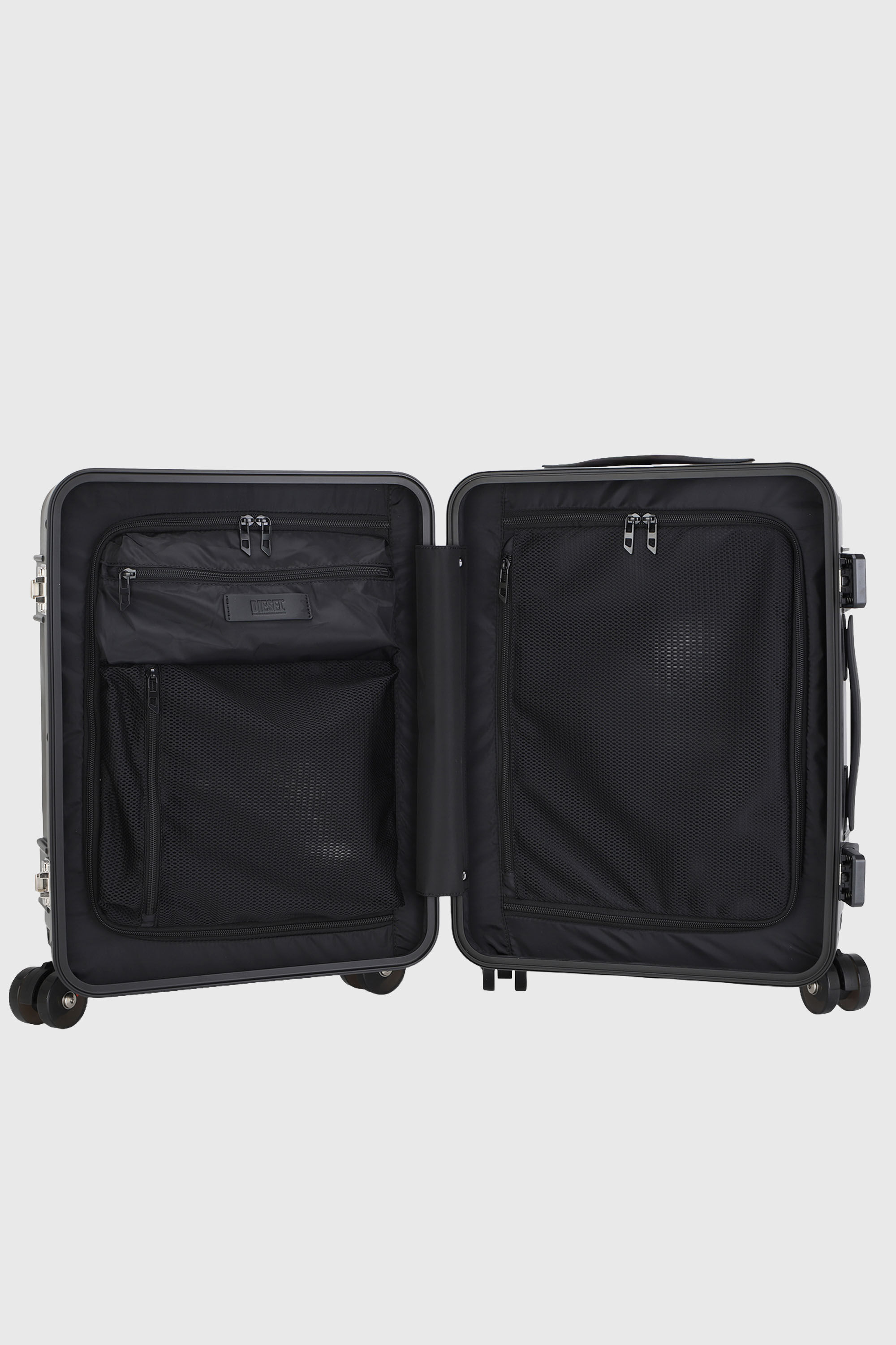 Diesel - DIESEL PC STRONG IMAGE TROLLEY- DSL003, Unisex's Rugged suitcase size S in Black - 3