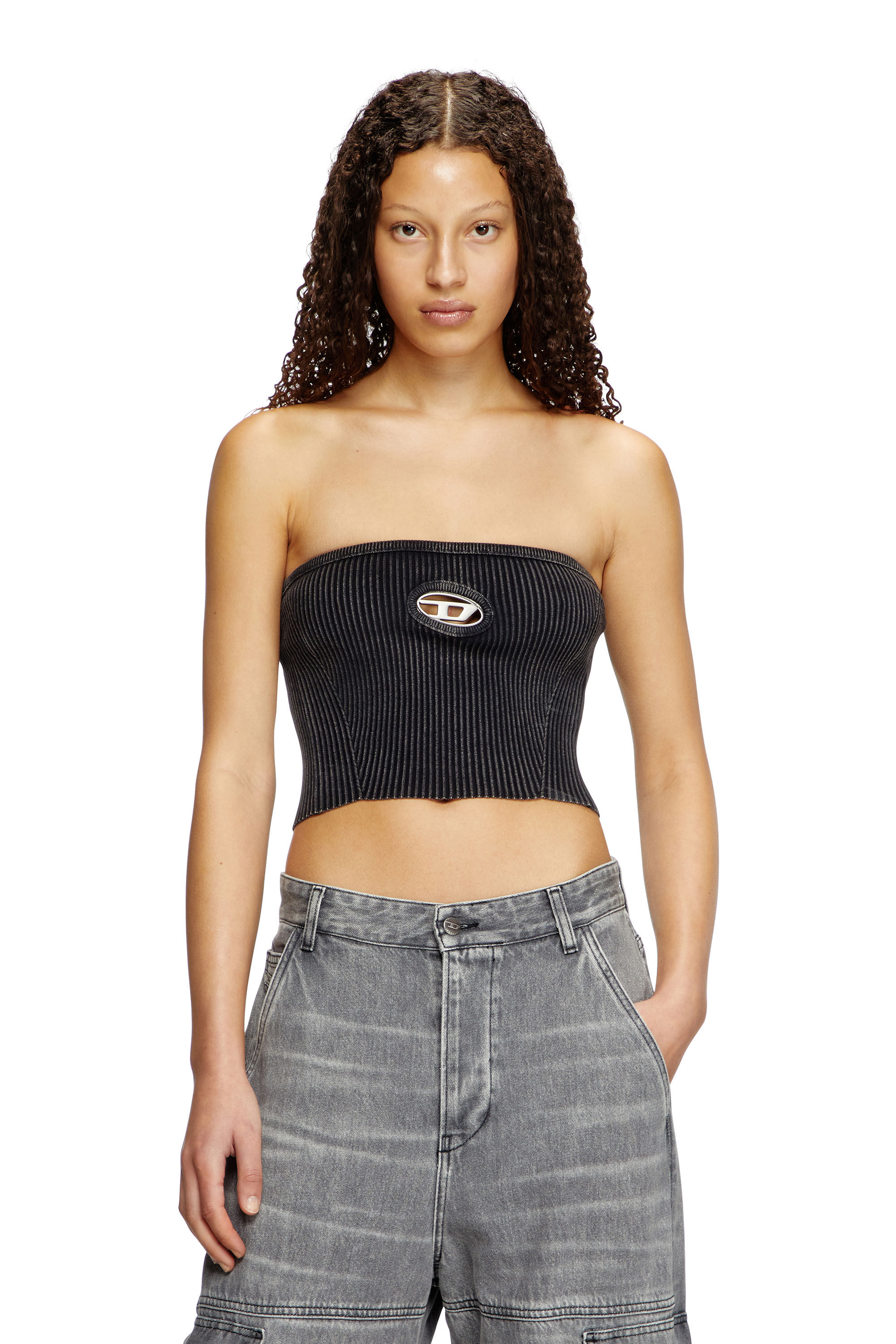 新品未使用】MELT THE LADY rib tube tops