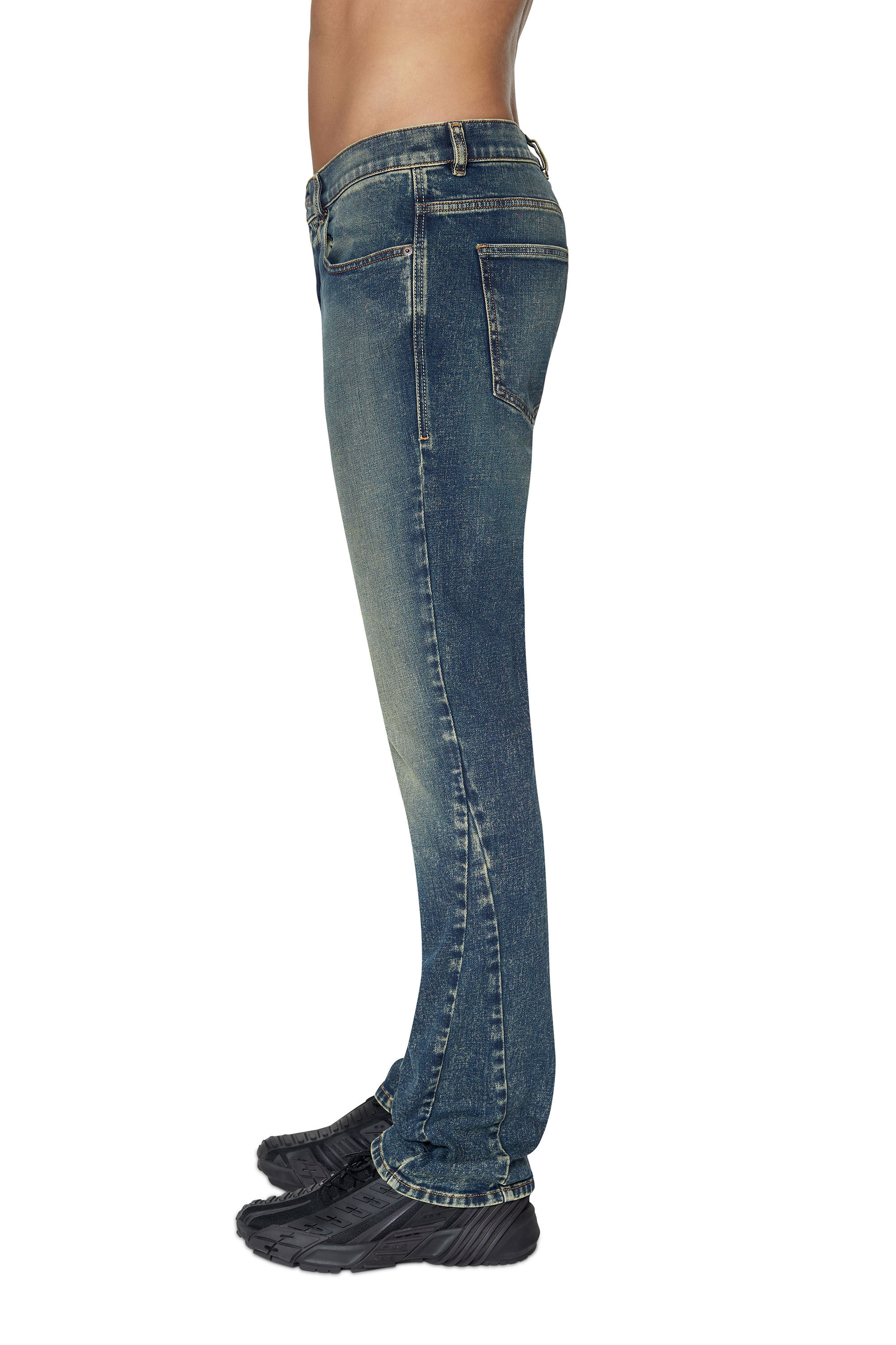 Diesel - Bootcut Jeans 2021 D-Vocs 09B91, Man's Bootcut Jeans - 2021 D-Vocs in Dark Blue - 5