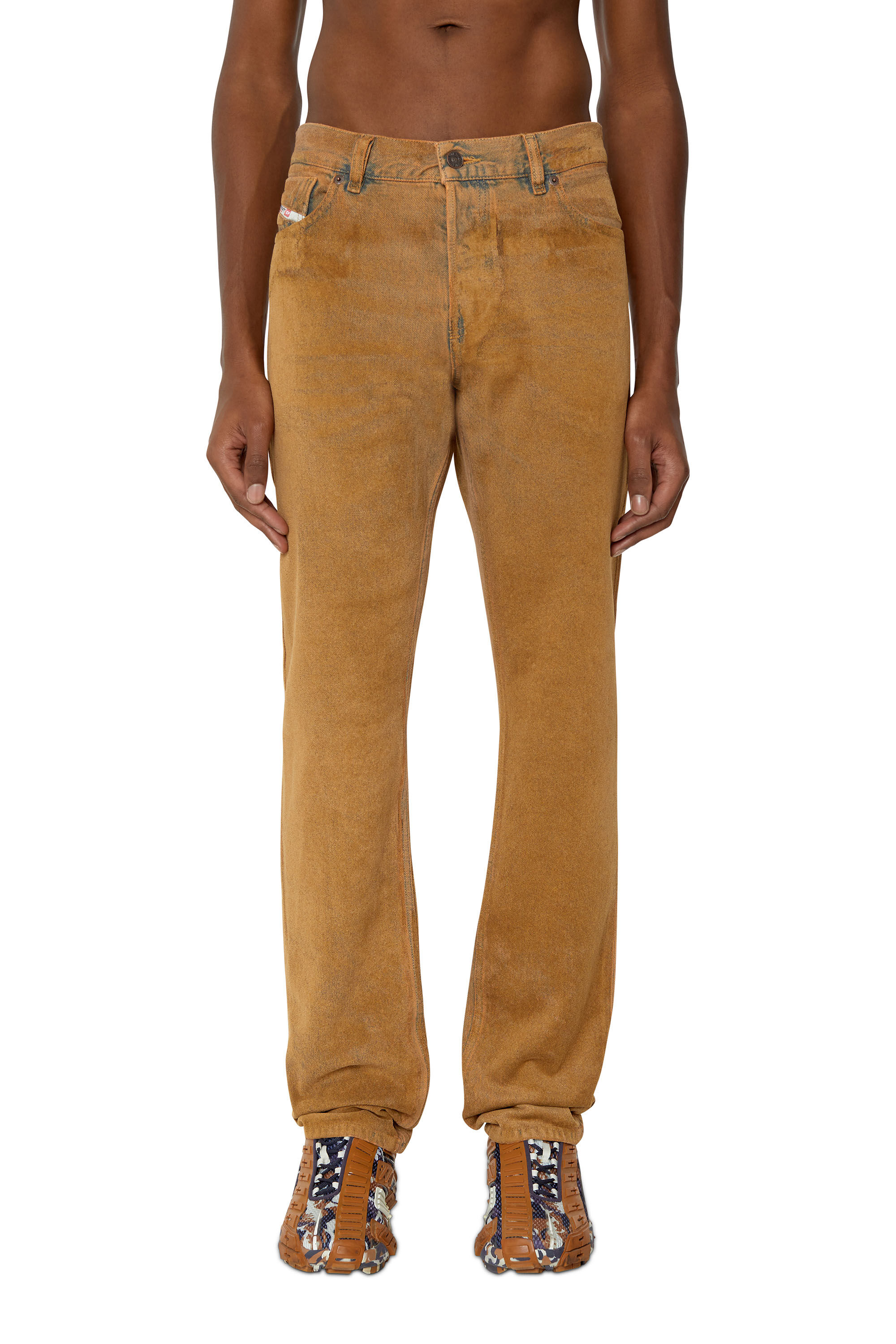 Diesel - 1995 09E33 Straight Jeans, Brown - Image 3