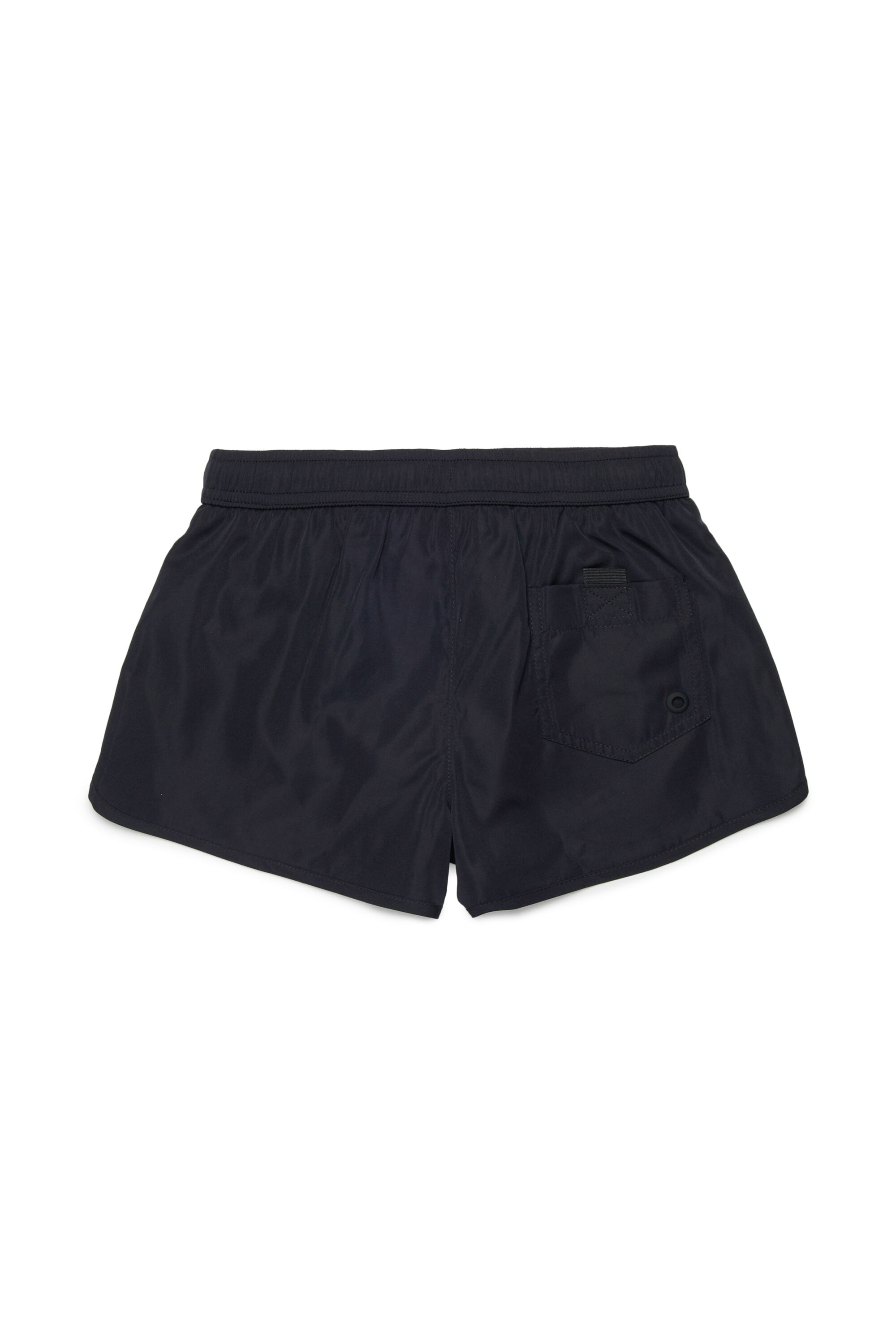 Diesel - MIARD, Man's Swim shorts with contrasting D in Black - 2