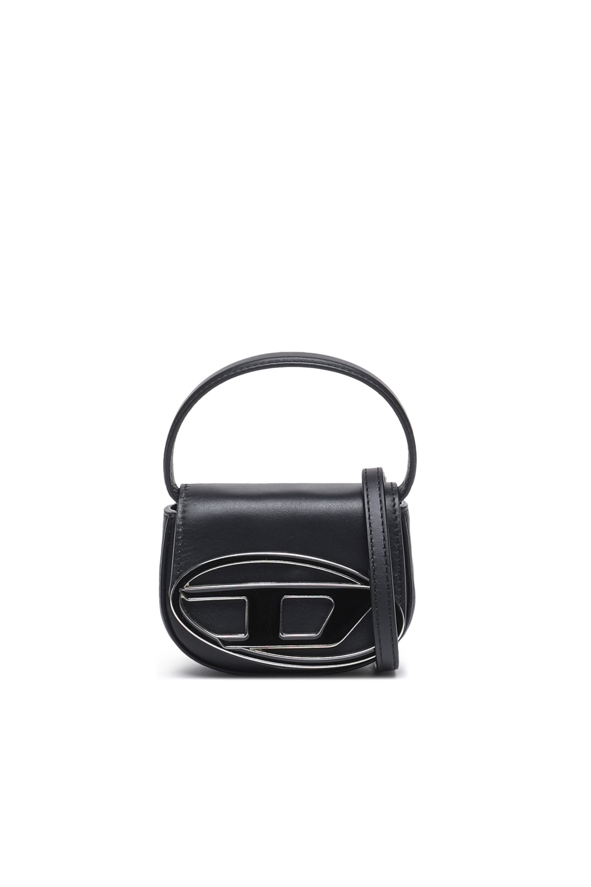 1DR XS Bag Woman: leather mini Bag with D logo plaque | Diesel