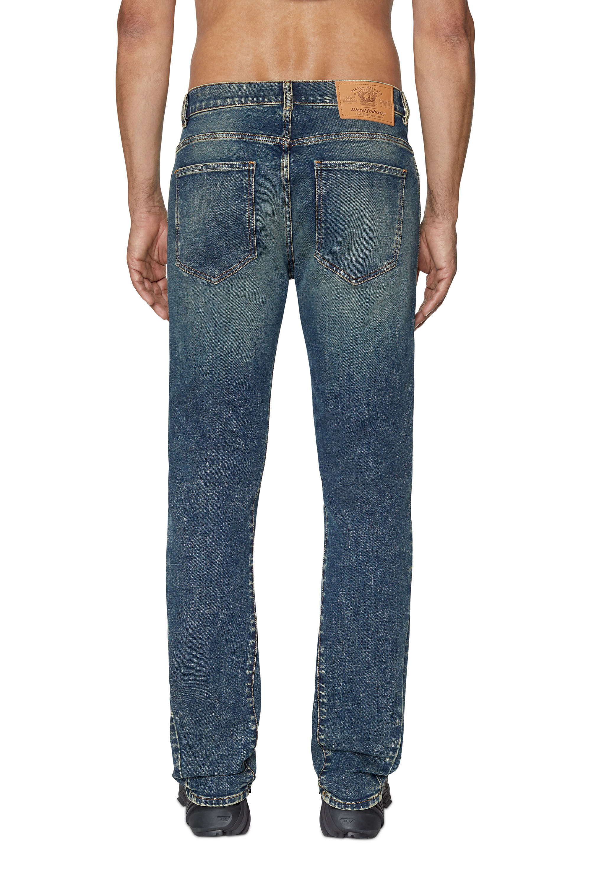 Diesel - Bootcut Jeans 2021 D-Vocs 09B91, Man's Bootcut Jeans - 2021 D-Vocs in Dark Blue - 4