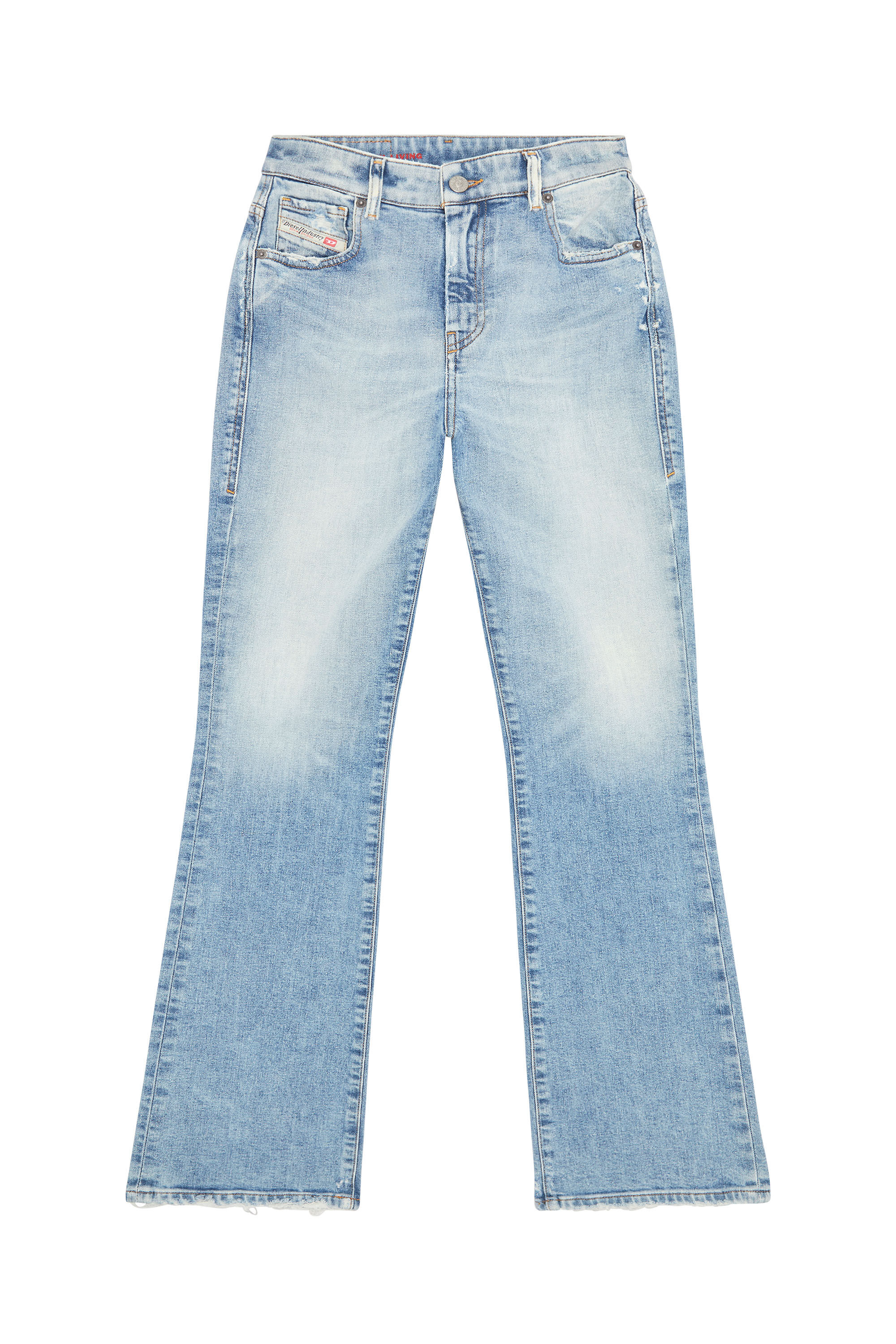 Diesel - 2003 D-Escription 09E67 Bootcut and Flare Jeans, Medium blue - Image 2