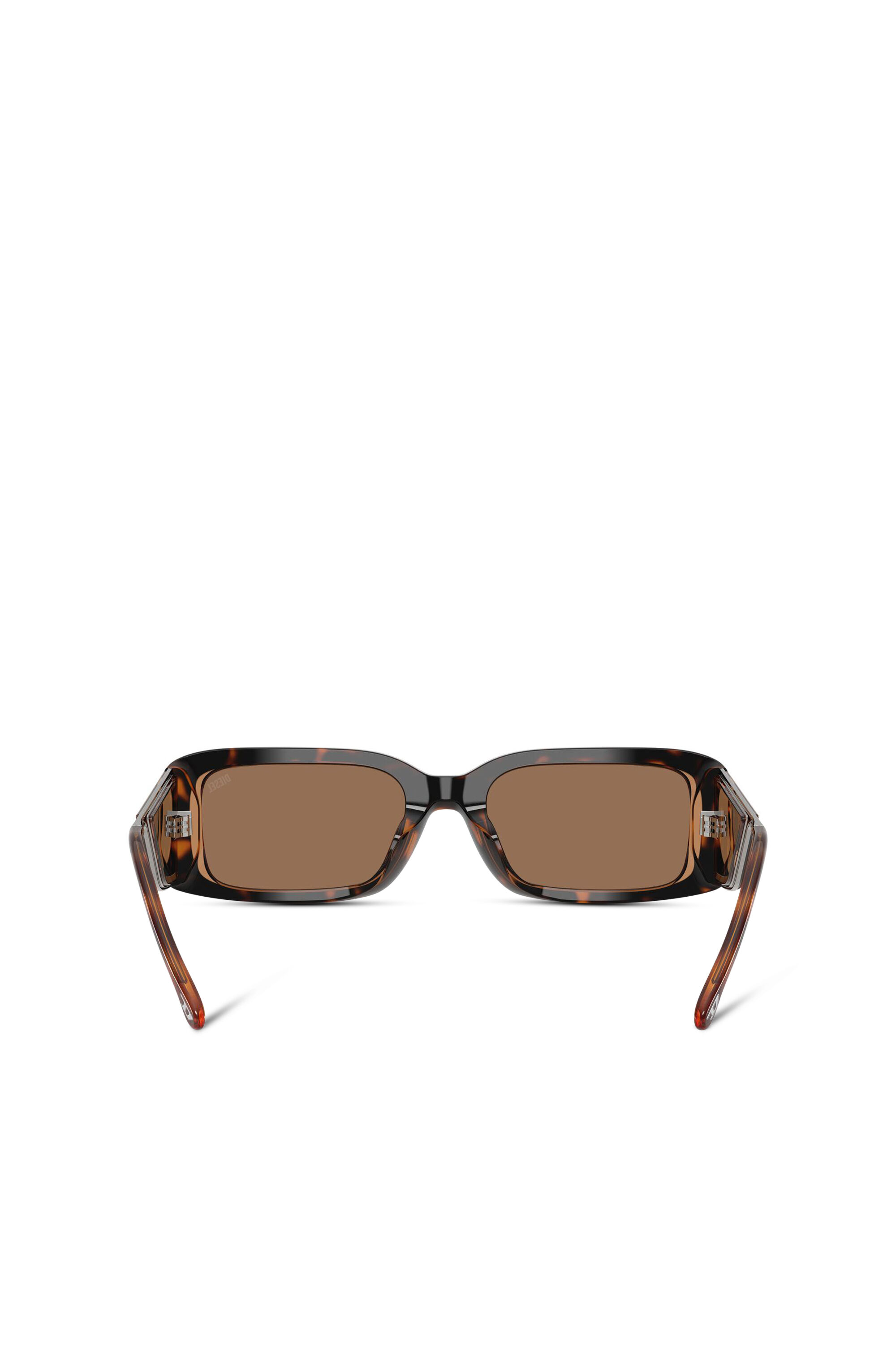 Diesel - 0DL2017U, Unisex's Rectangle sunglasses in Brown - 3