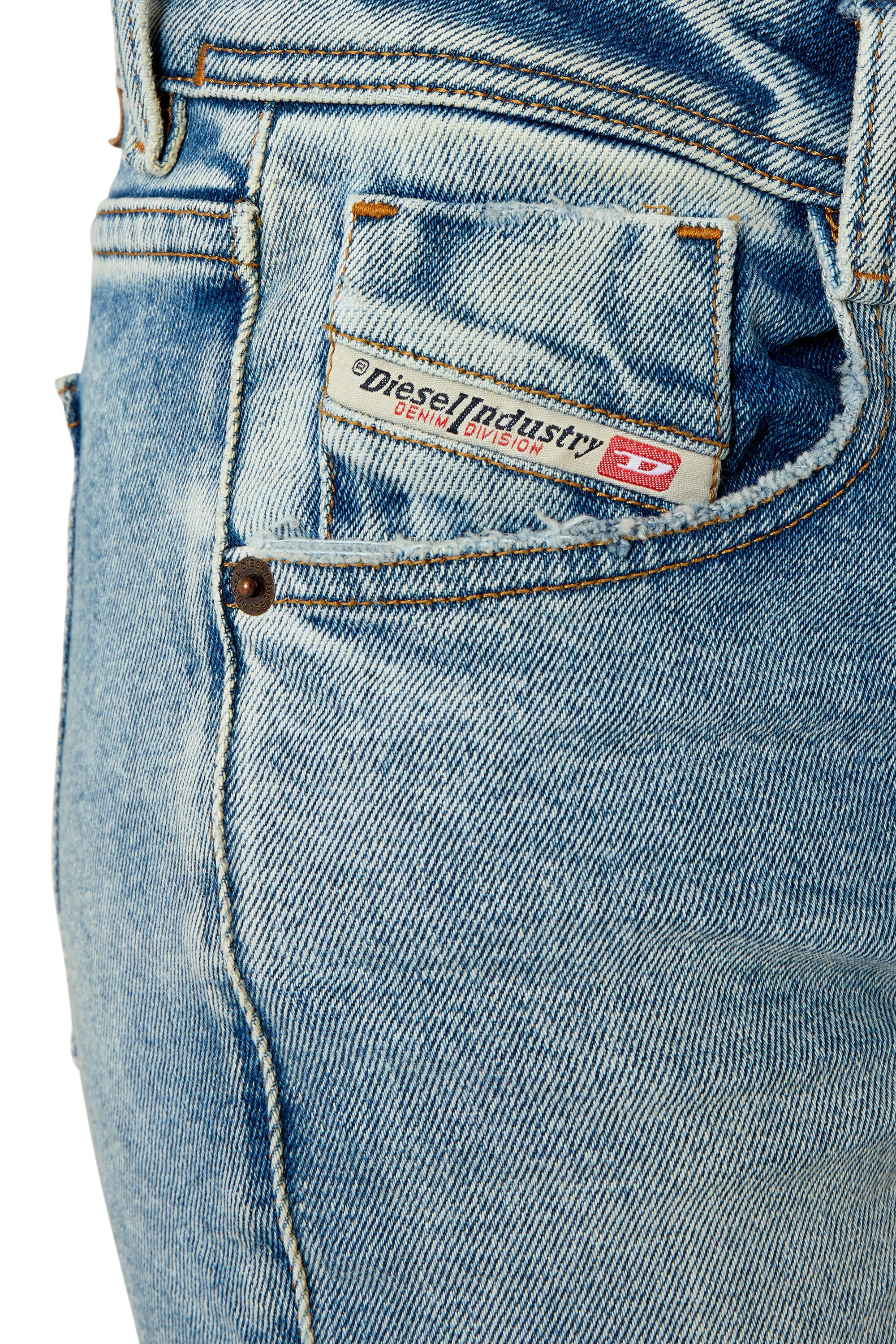 Diesel - 1969 D-Ebbey 09E86 Bootcut and Flare Jeans, Light Blue - Image 5