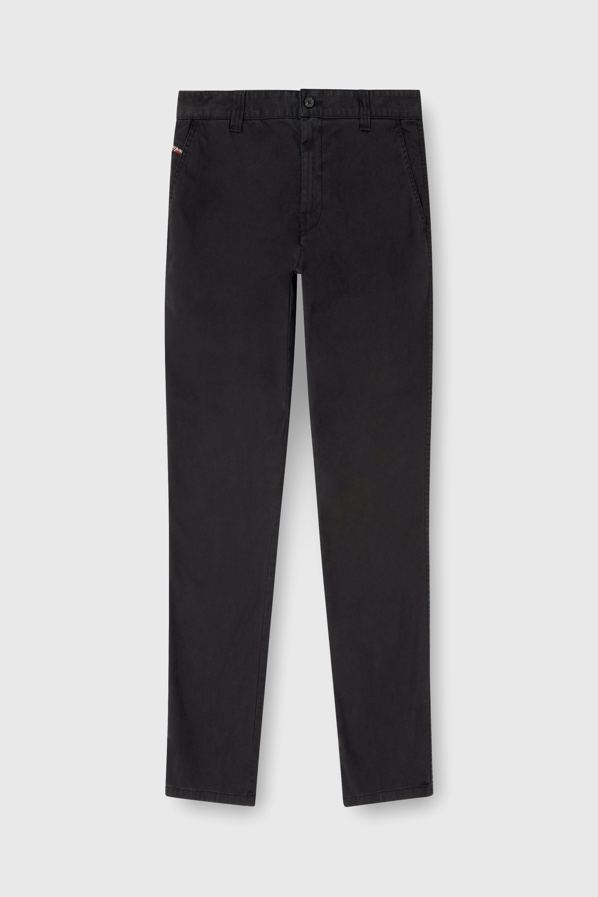 Diesel - P-DEFINE-EPCH, Man's Cotton pants with utility loop in Black - 2
