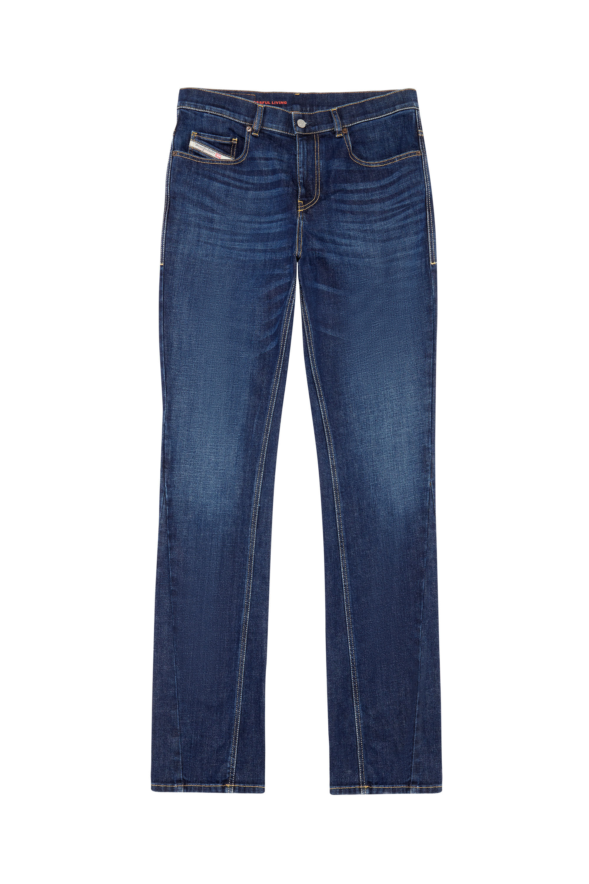 Diesel - Bootcut Jeans 2021 D-Vocs 09B90, Dark Blue - Image 2