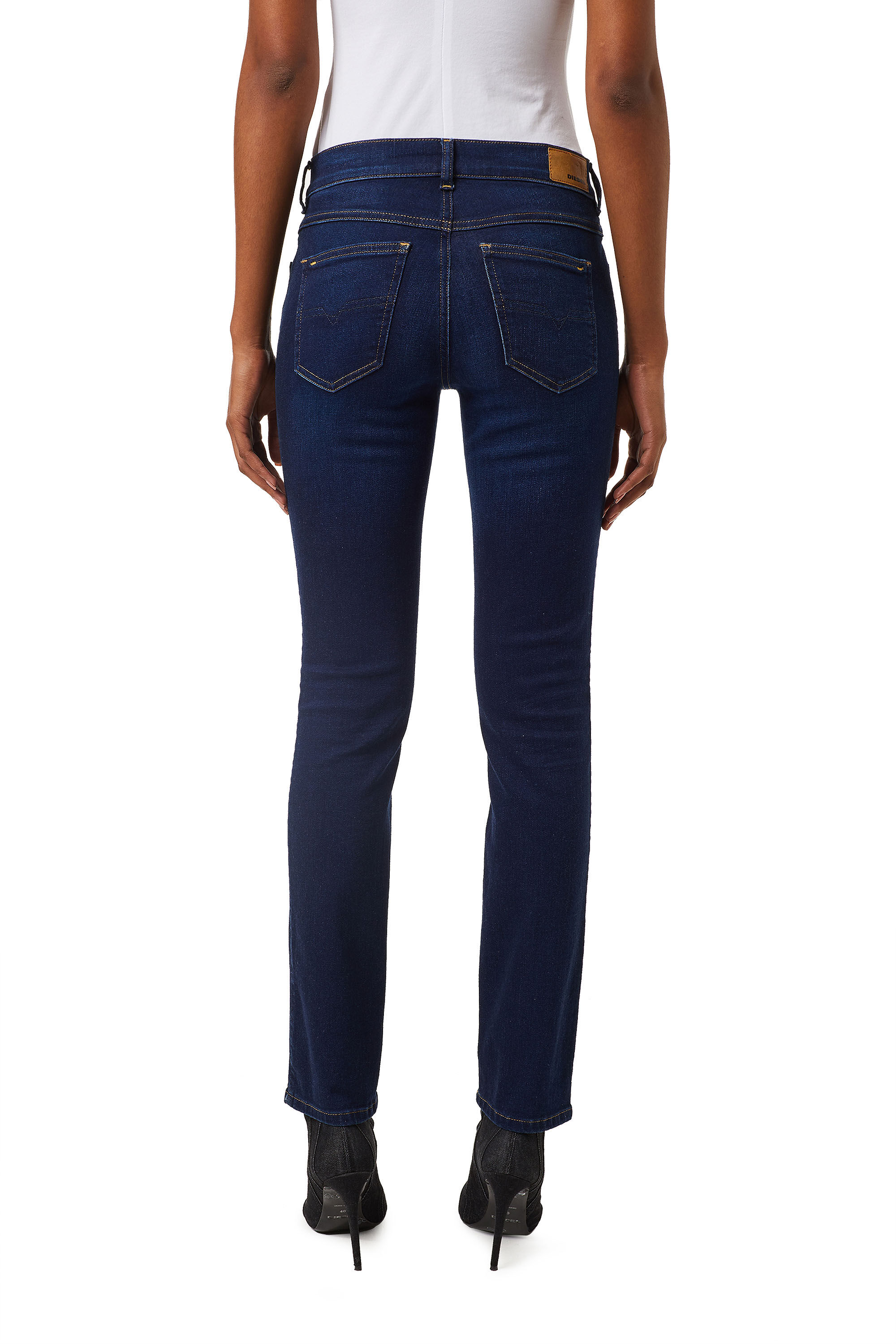 Sandy 0095Y Woman: Straight Dark blue Jeans | Diesel