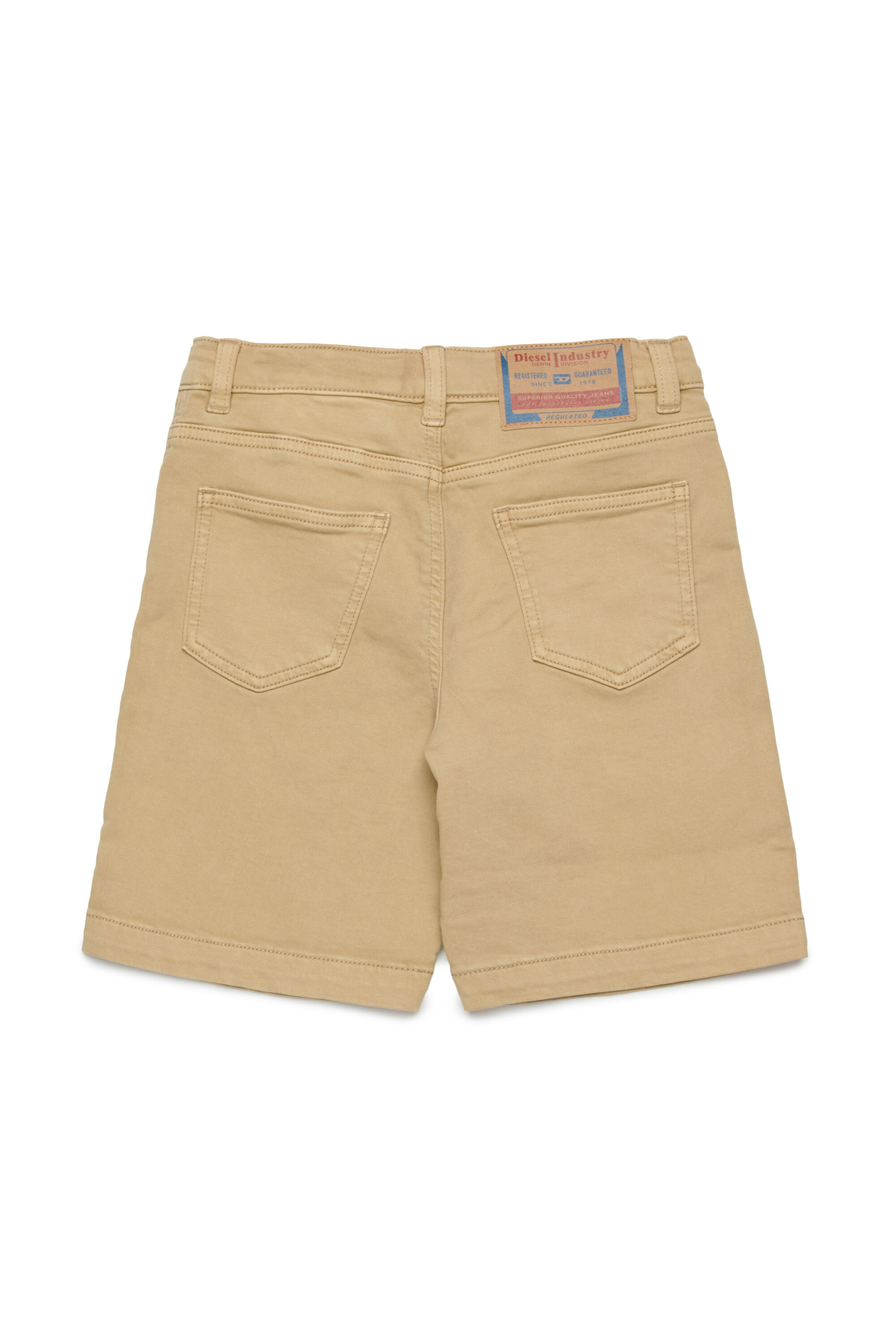 Diesel - D-MACS-SH-J JJJ, Man's Shorts in coloured denim in Light Brown - 2