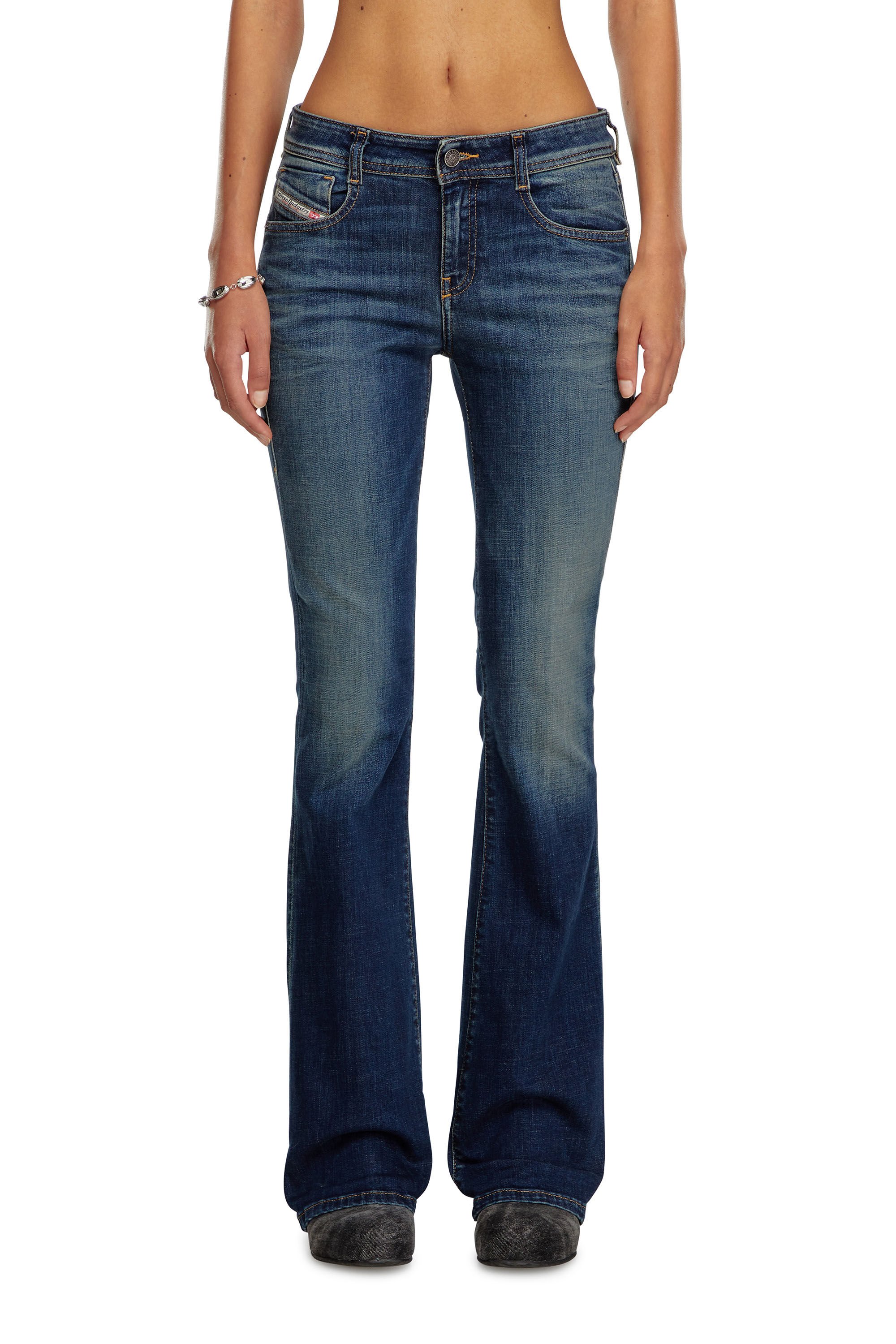 Diesel - Woman Bootcut and Flare Jeans 1969 D-Ebbey 09J20, Dark Blue - Image 3