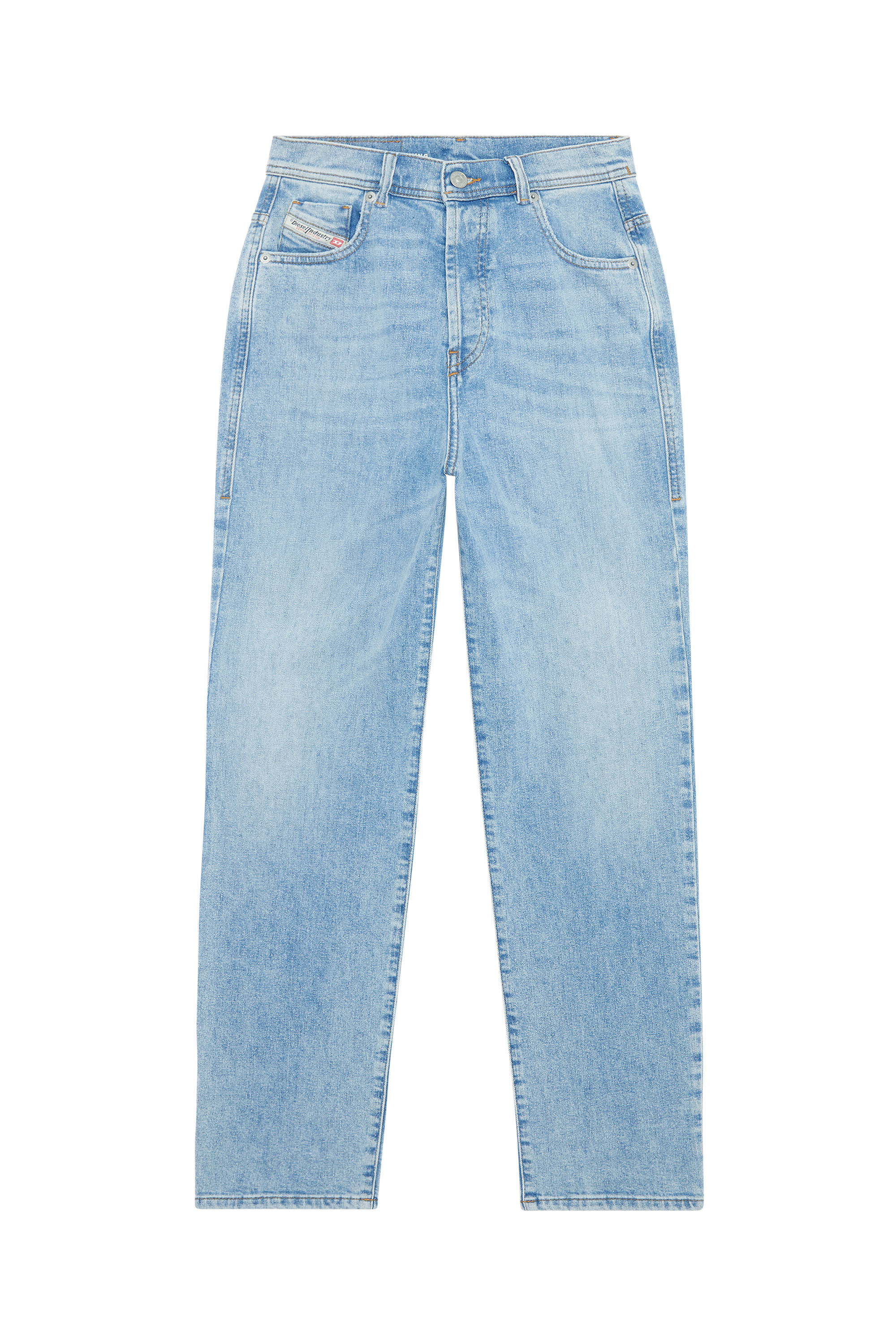 Diesel - 1956 D-Tulip 09F41 Straight Jeans, Light Blue - Image 2