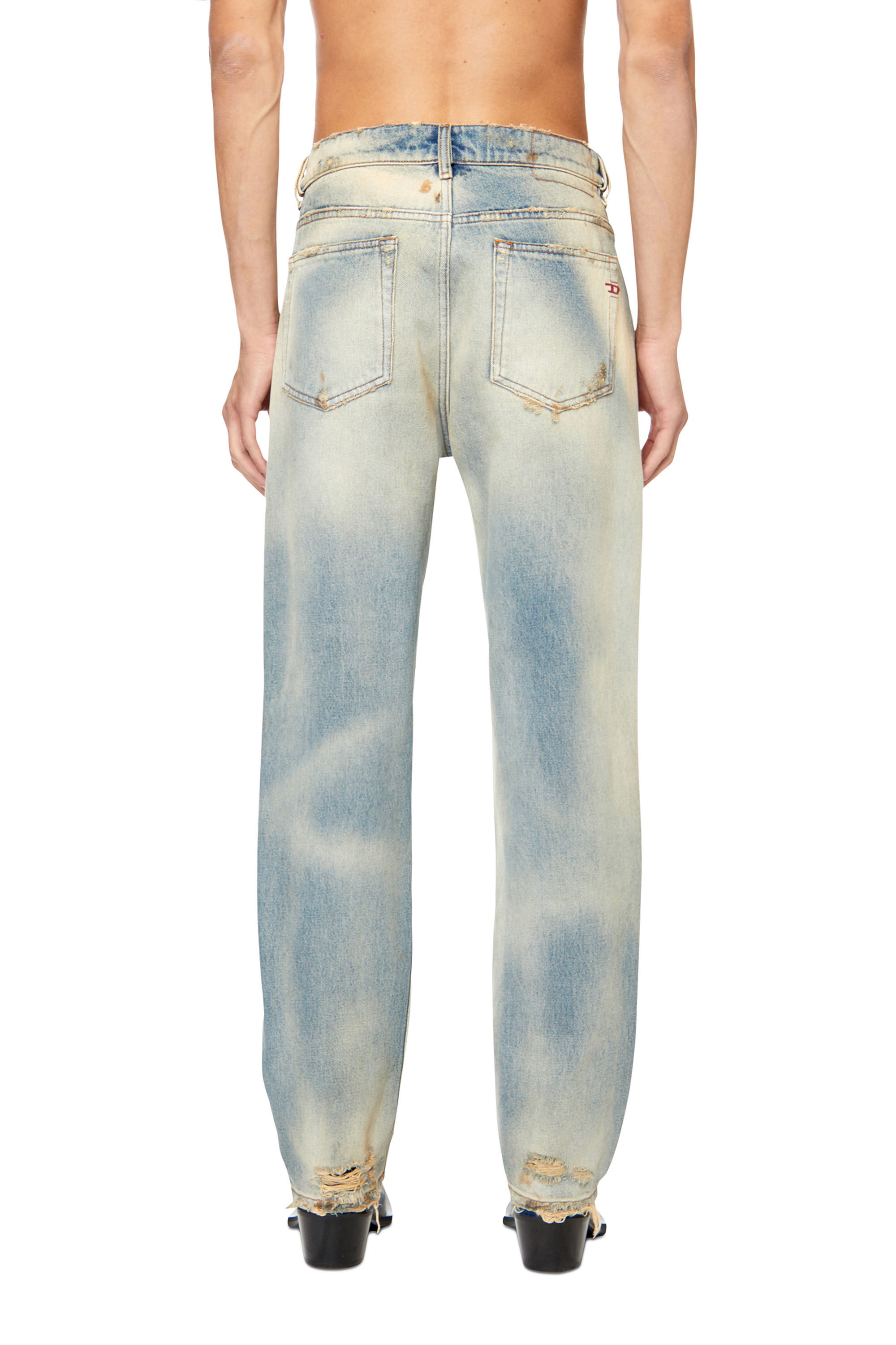 Diesel - Man's Straight Jeans 2020 D-Viker 0ENAV, Light Blue - 4