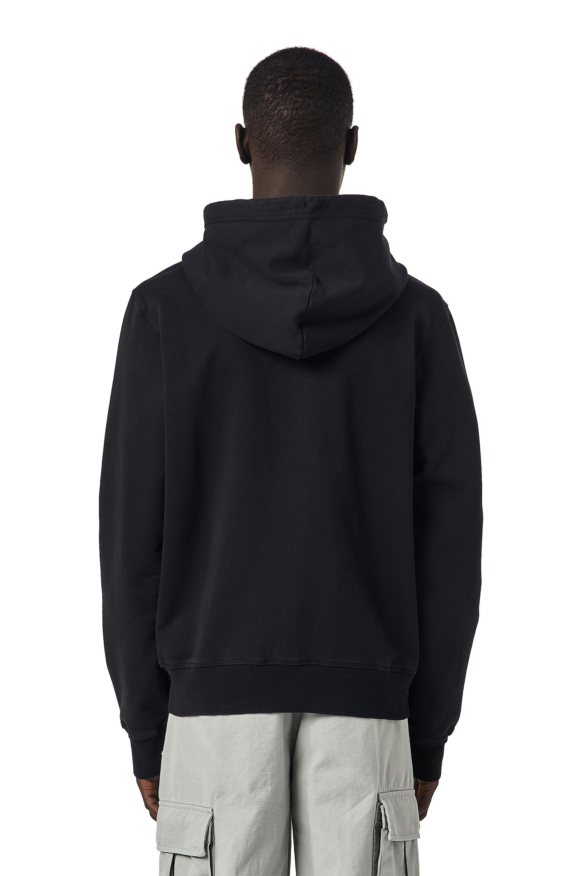 Diesel - S-GINN-HOOD-ZIP-IND, Dark grey - Image 4