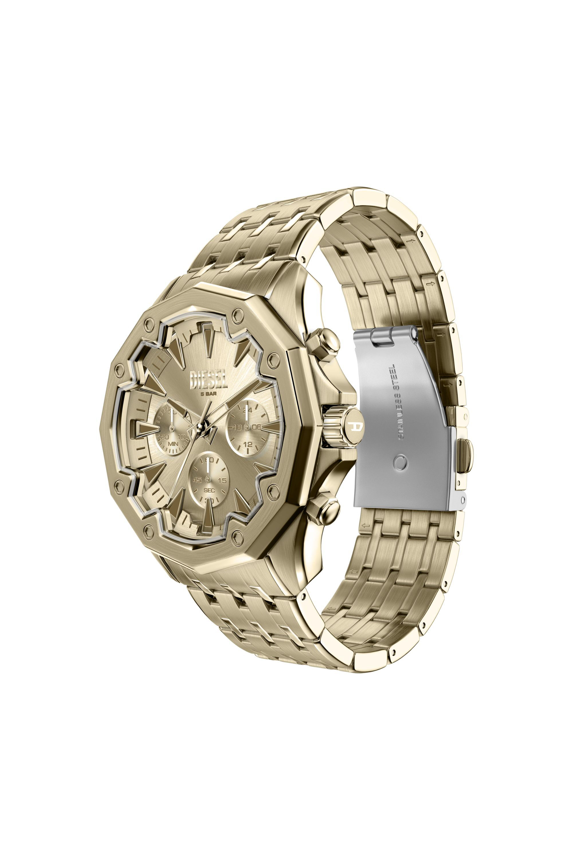 Men's Stinger Gold-Tone Stainless Steel Watch | Gold | Diesel