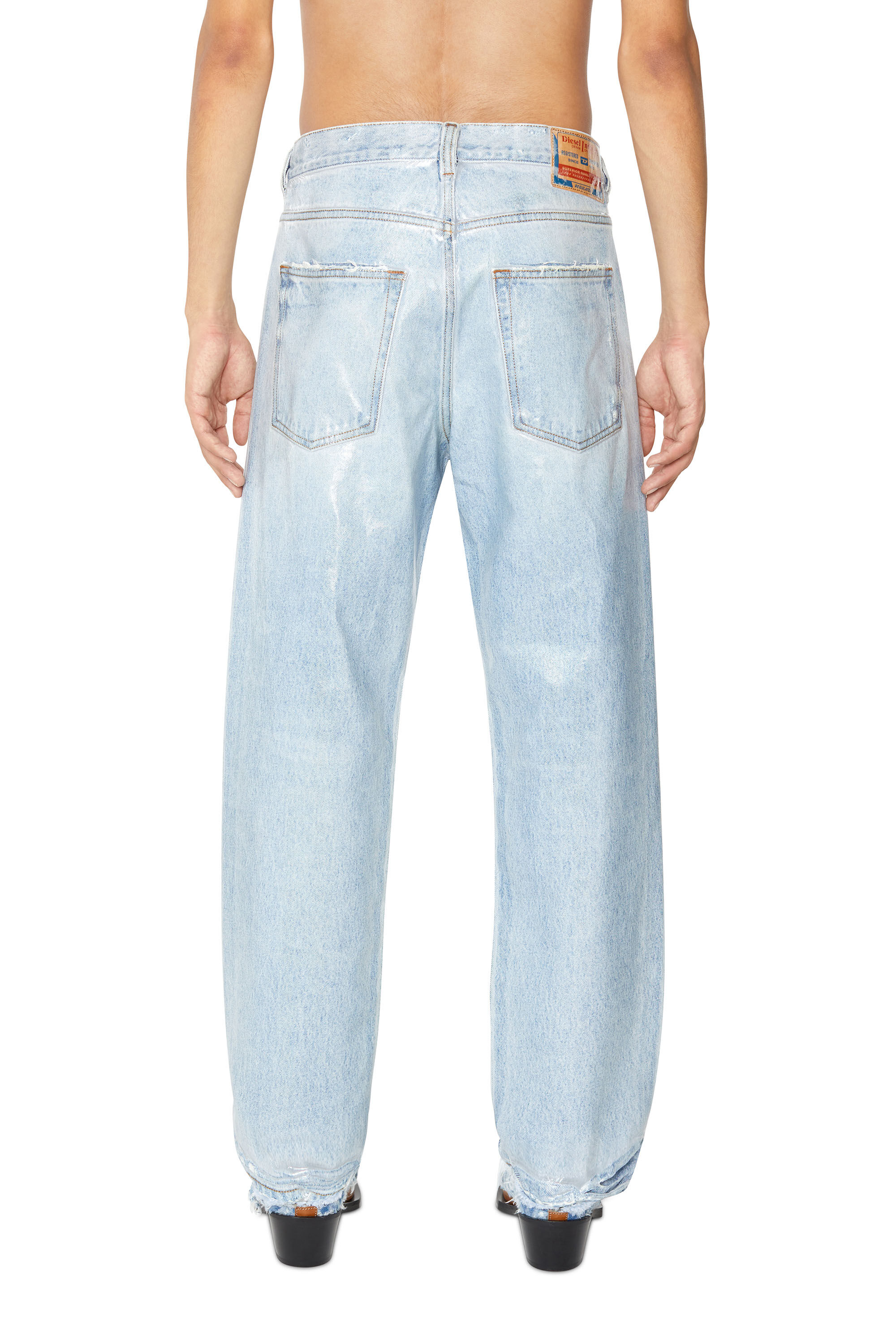 Diesel - 2010 D-Macs 007H8 Straight Jeans, Light Blue - Image 4