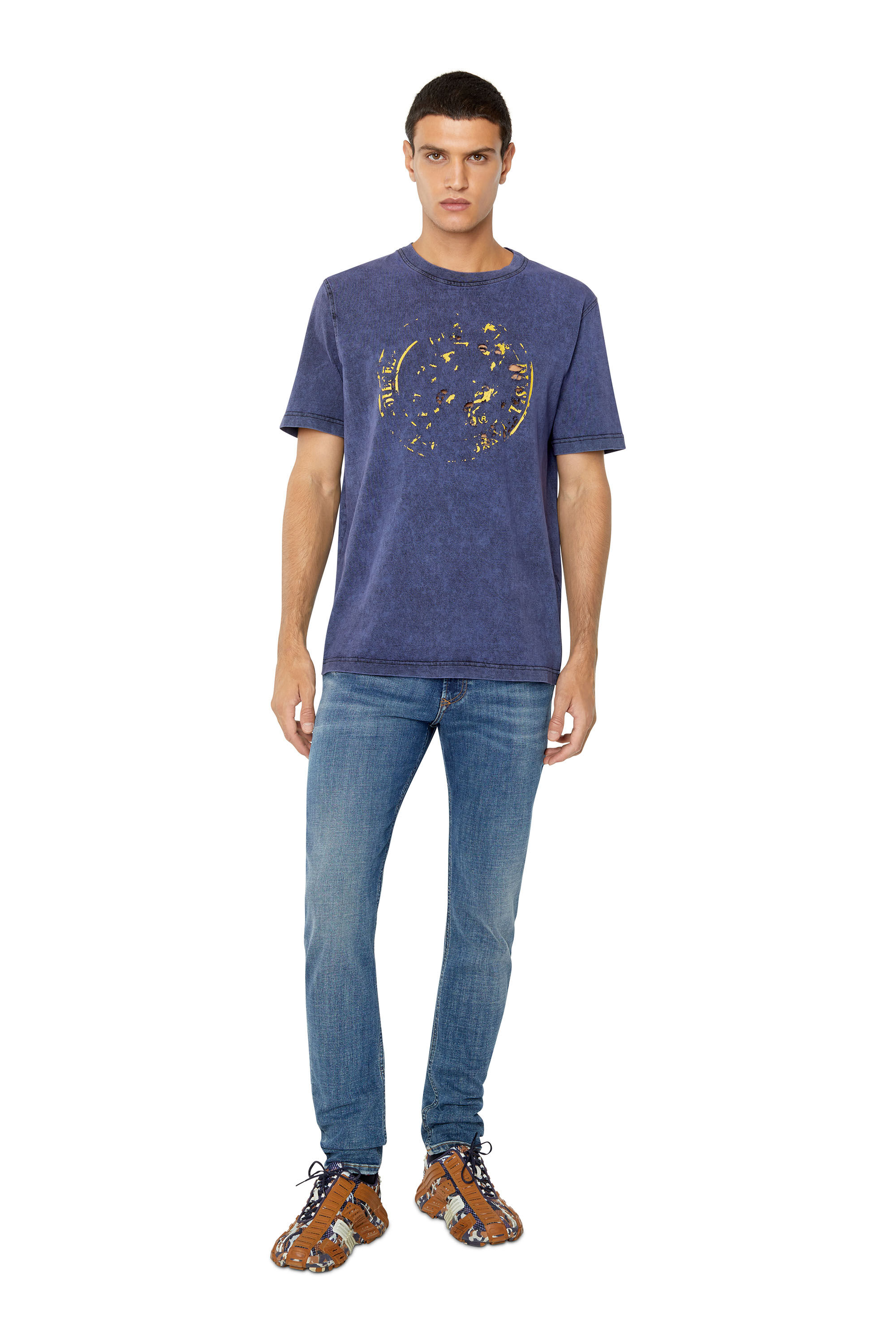 Diesel - 1979 Sleenker 09E43 Skinny Jeans, Medium blue - Image 1