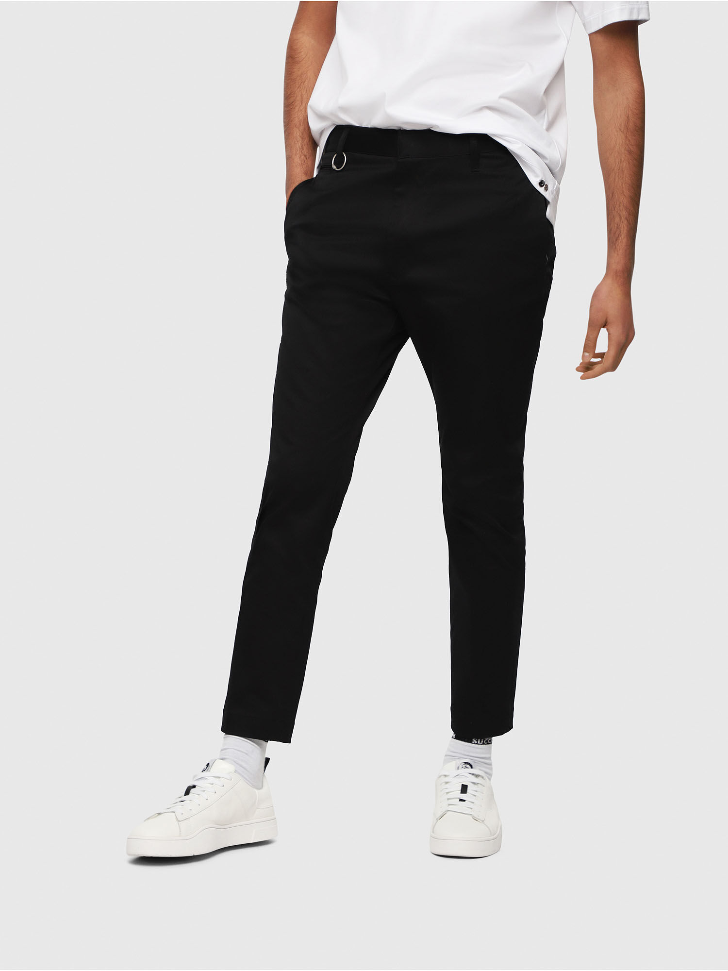 diesel black pants