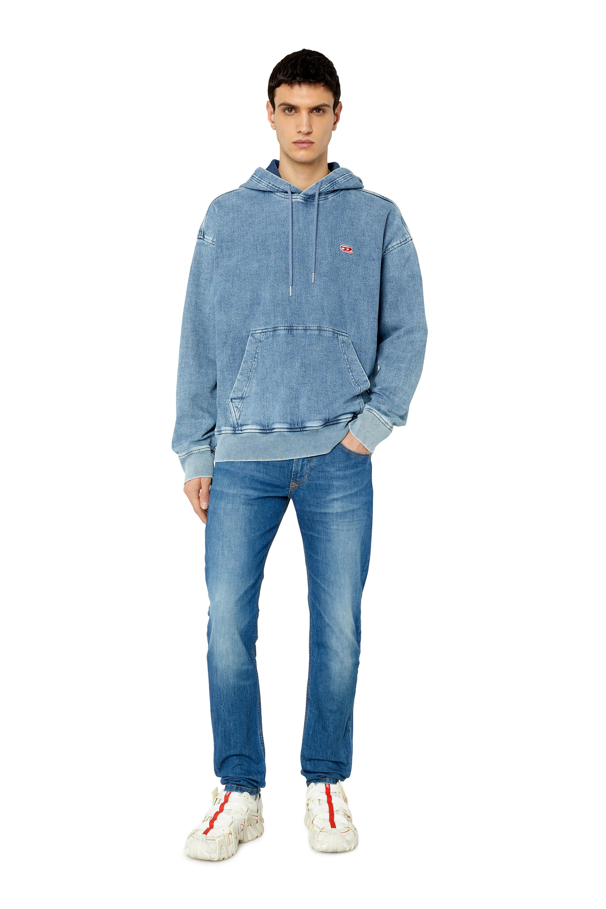 Diesel - 1979 Sleenker E09PK Skinny Jeans, Medium blue - Image 1