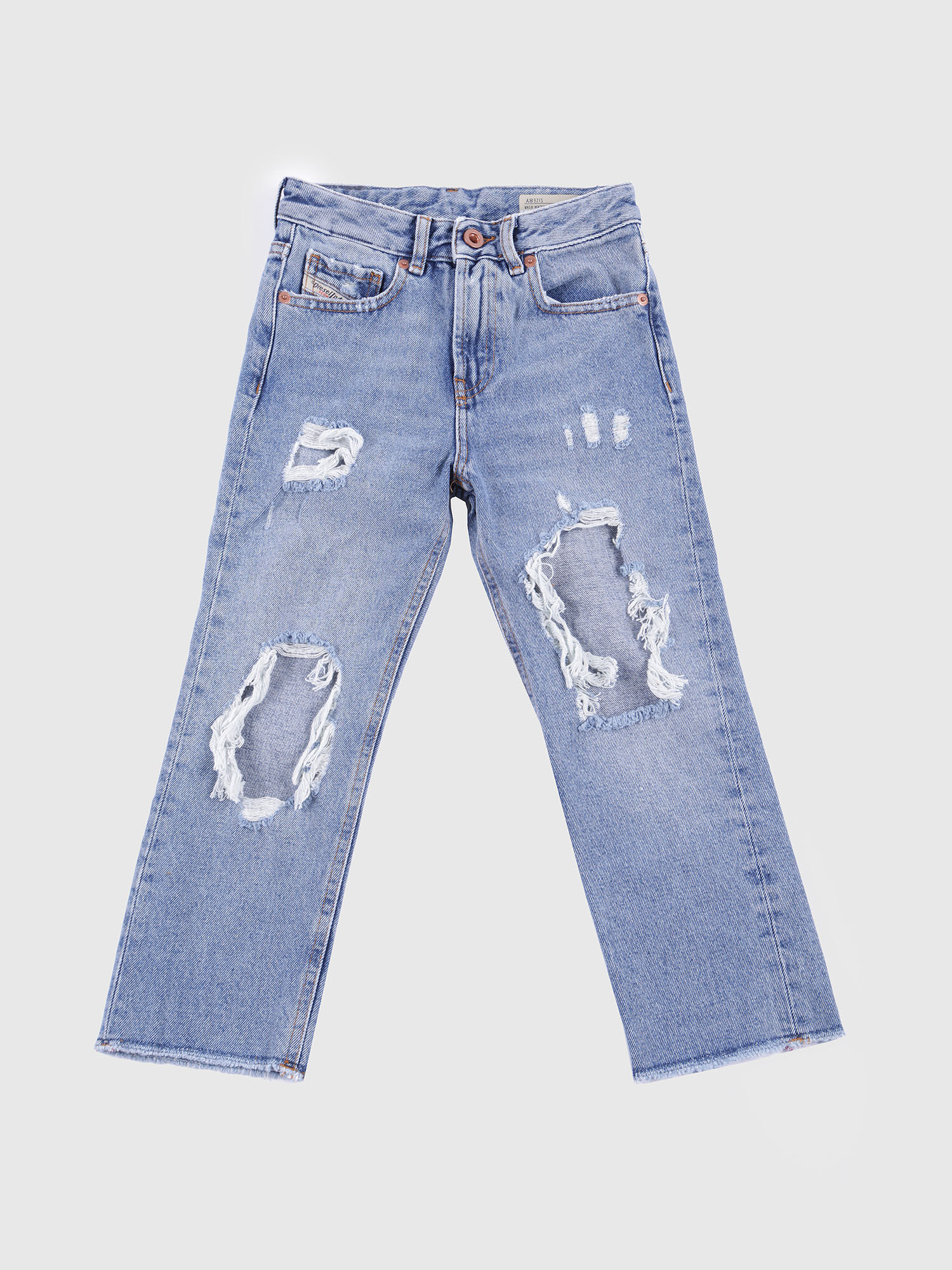 ARYEL-J Girls: Destroyed jeans with handmade whiskers | Diesel