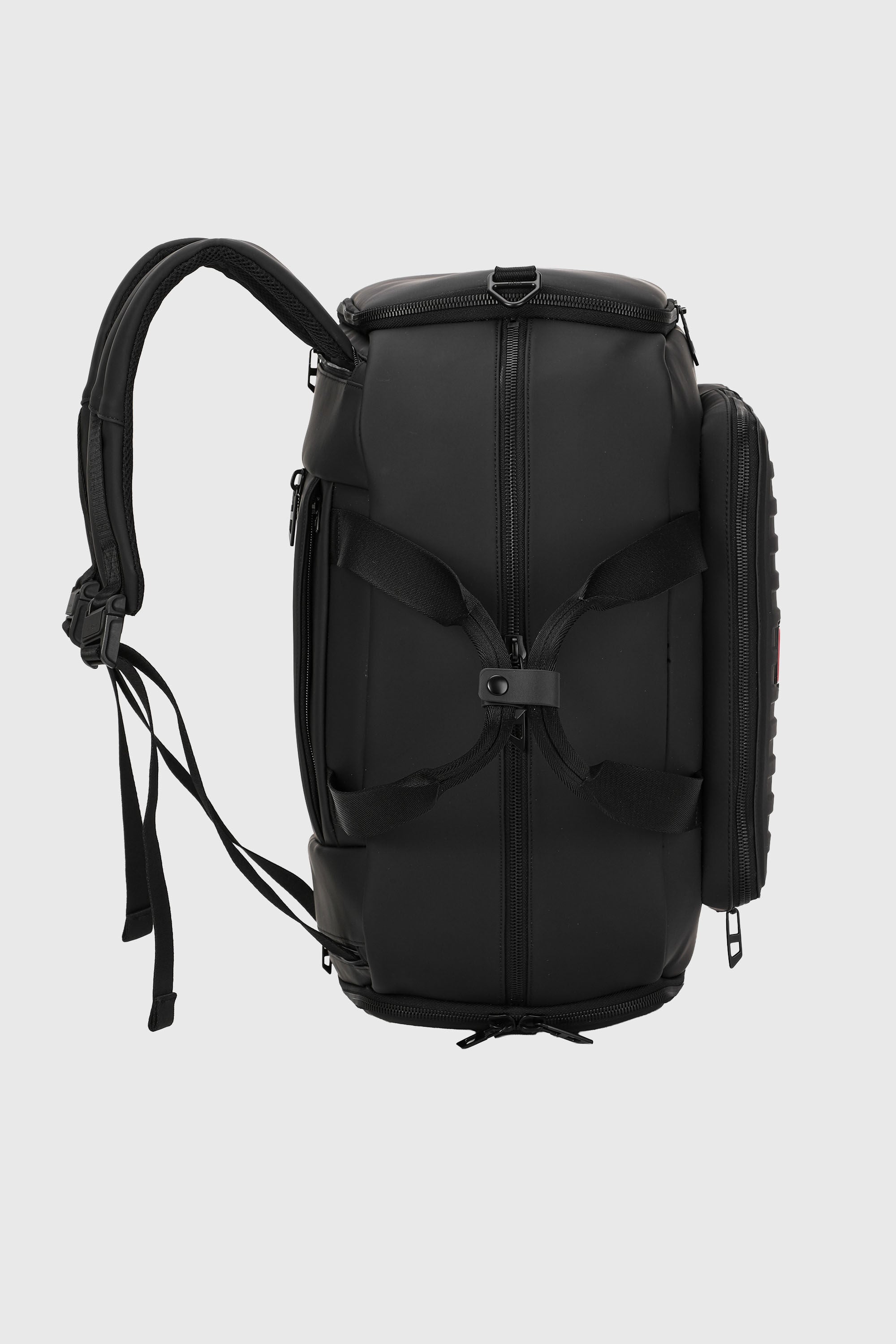 Diesel - DIESEL ALUMINUM DUFFLE- DSB004, Unisex's Pratical business duffle bag in Black - 4