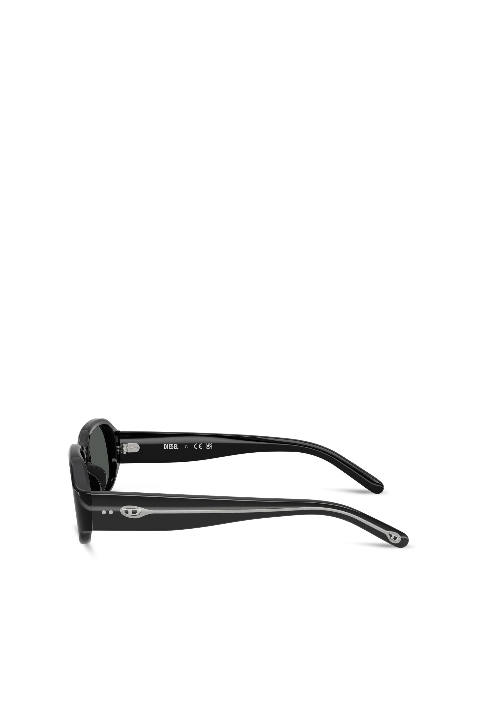 Diesel - 0DL2009U, Unisex's Rectangle sunglasses in Black - 5