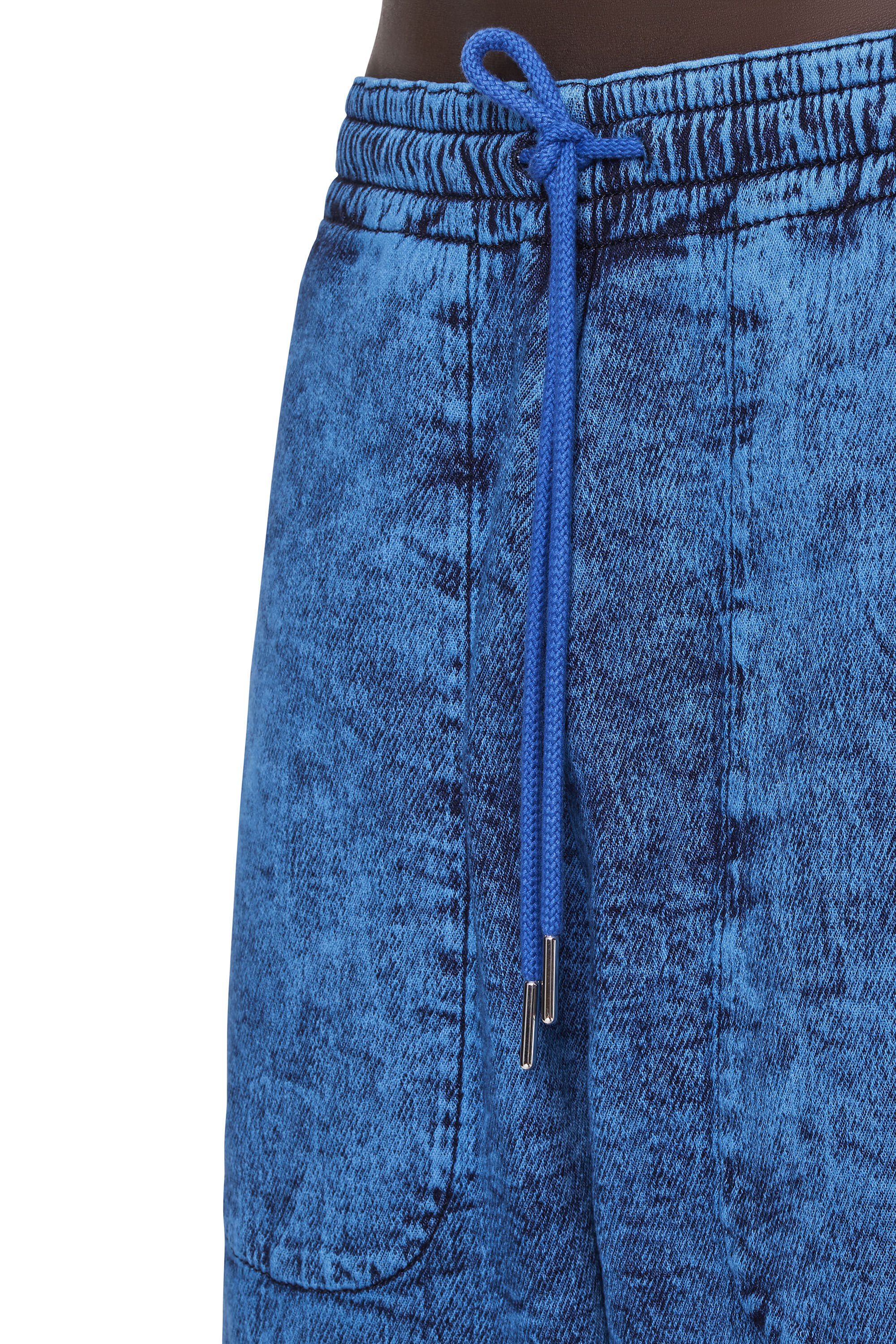 Diesel - D-Martians Track Denim 09D16 Straight, Blue - Image 6