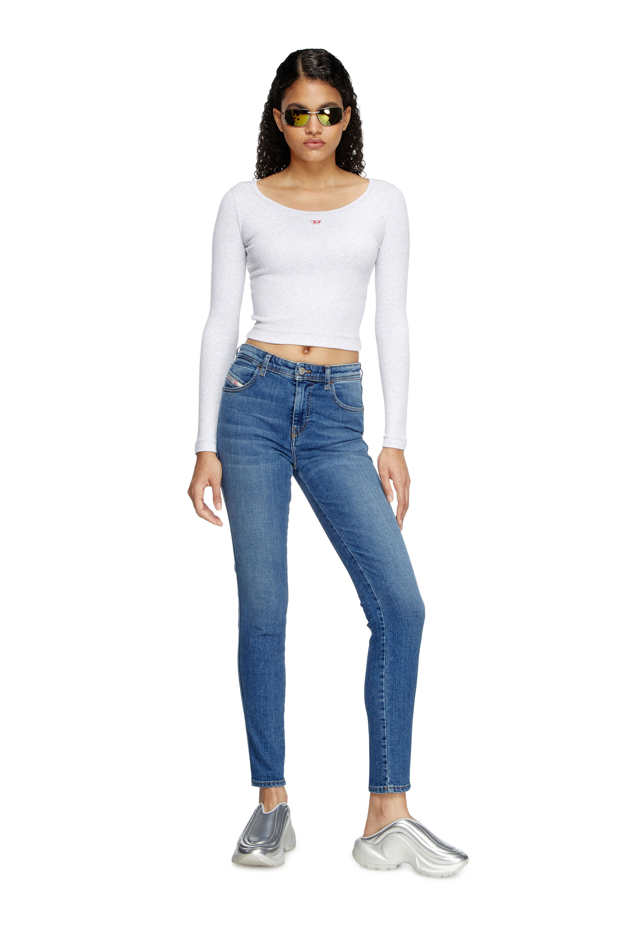 Women's Skinny Jeans | Medium blue | Diesel 2015 Babhila