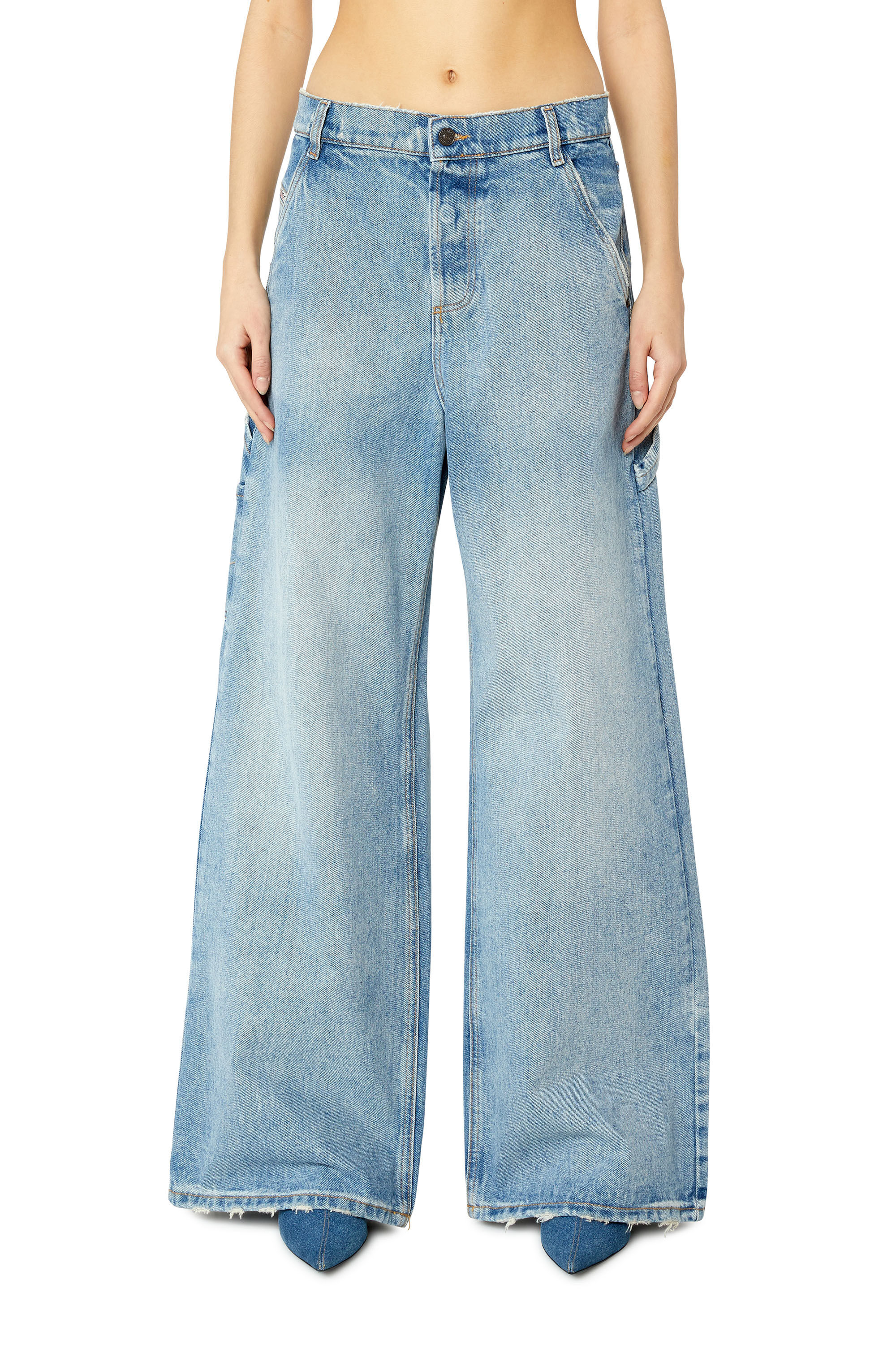 Diesel - 1996 D-Sire 0EMAG Straight Jeans, Light Blue - Image 3