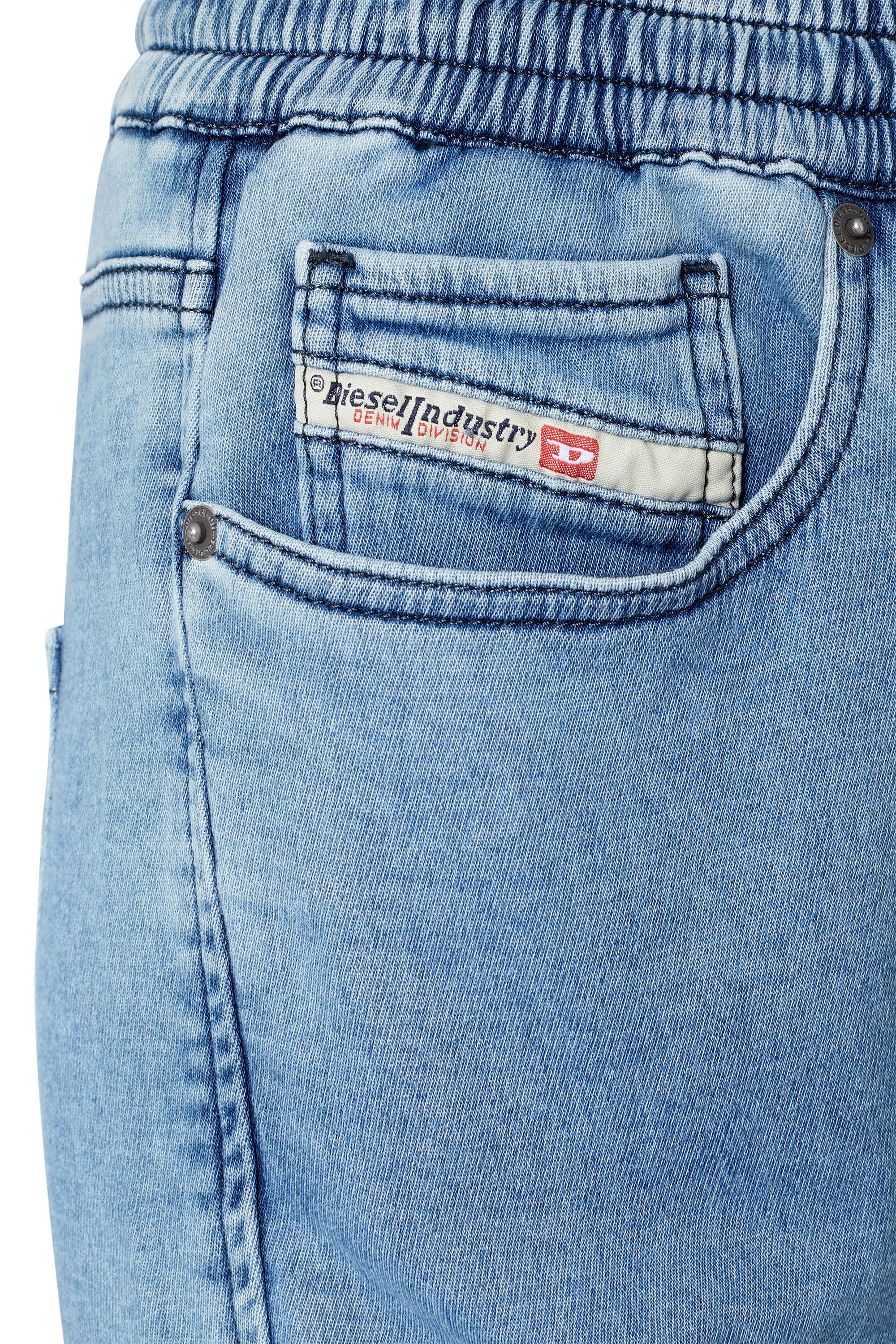 Diesel - D-Ursy Track Denim 069ZR Slim, Light Blue - Image 6