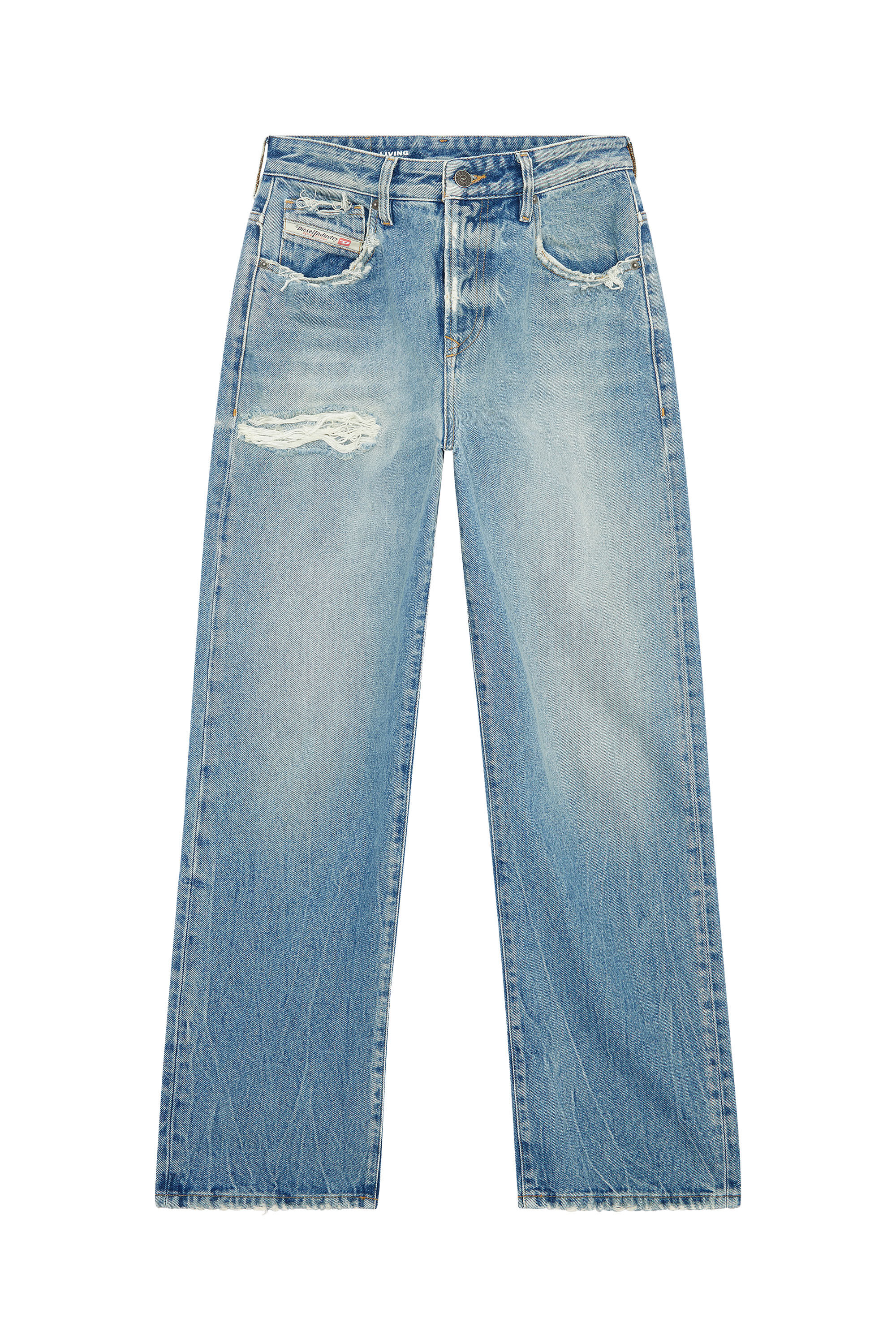 Diesel - 1999 D-Reggy 007N3 Straight Jeans, Medium blue - Image 2