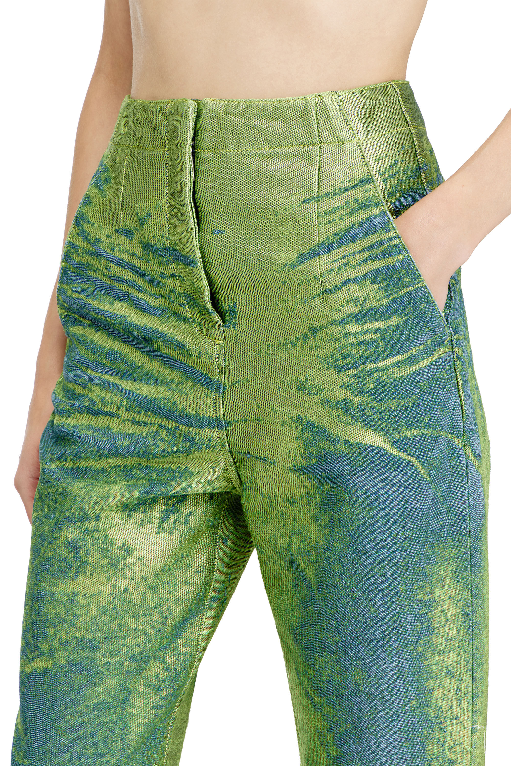 Diesel - Woman's Slim Jeans D-DRELIAN 0EFDK, Green - 5