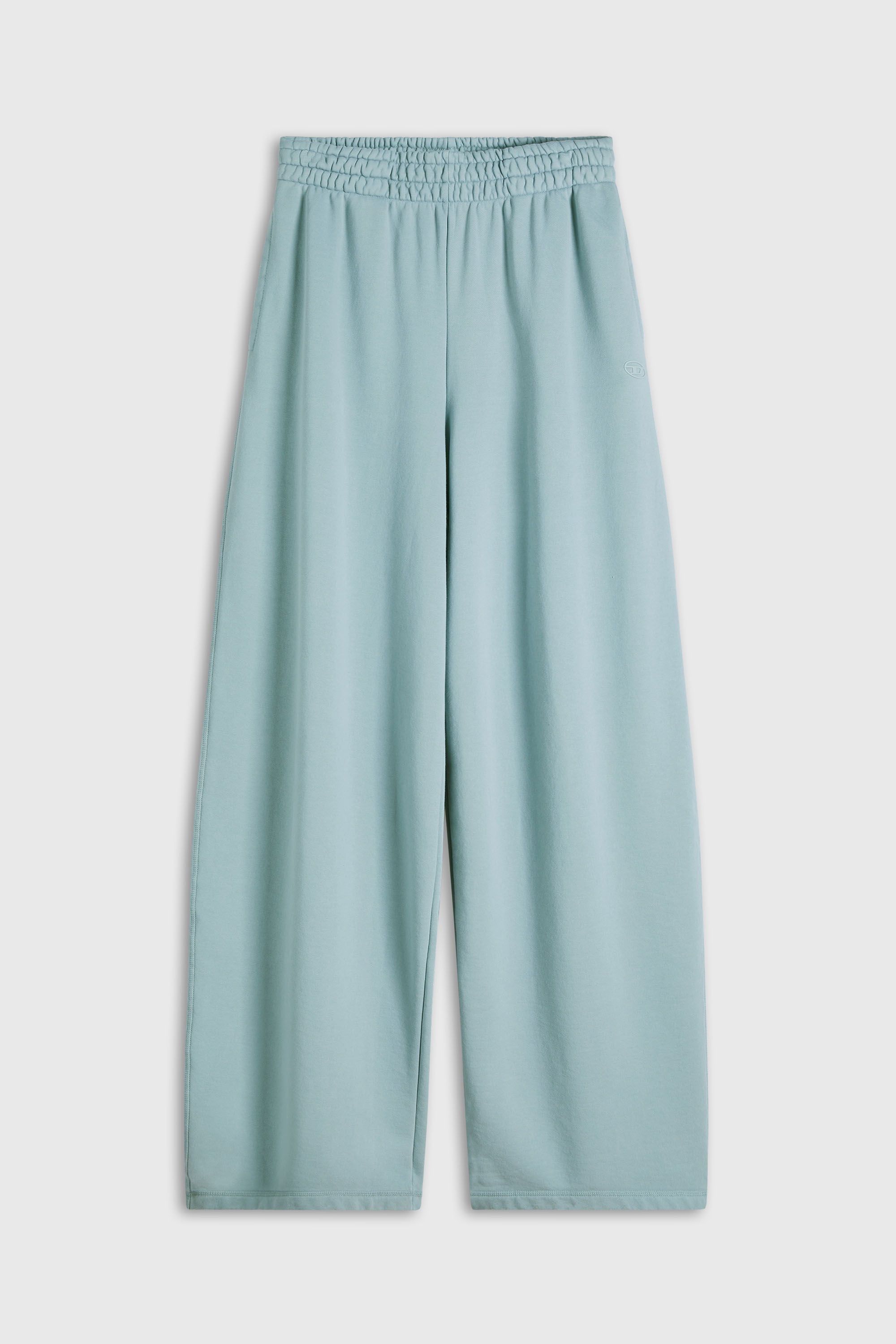 Diesel - P-ZENIA-OD, Woman's Loose track pants with elastic waistband in Light Blue - 2