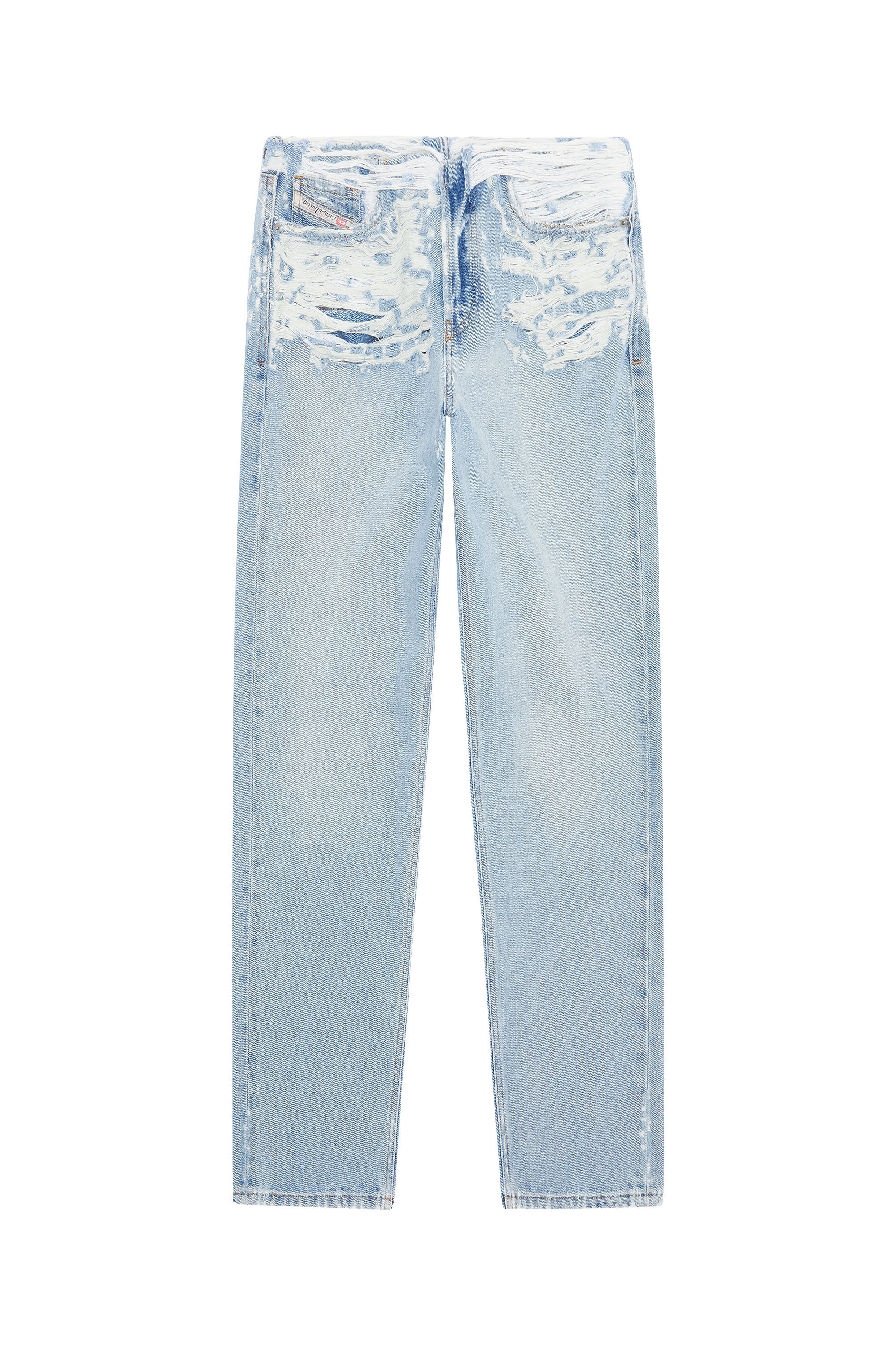 Diesel - D-Ark 007N7 Straight Jeans, Light Blue - Image 2
