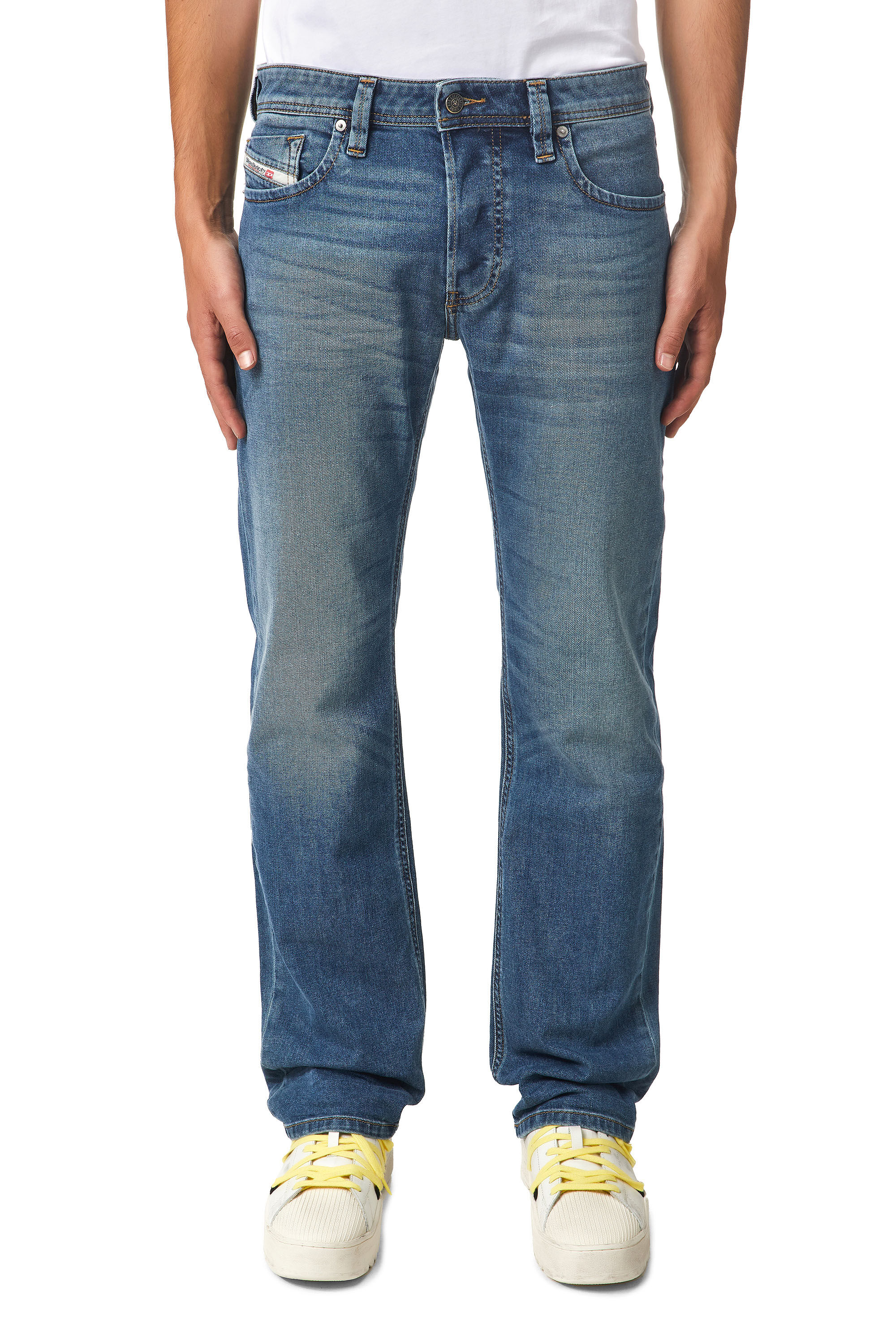 Diesel - Larkee 009EI Straight Jeans, Medium blue - Image 3