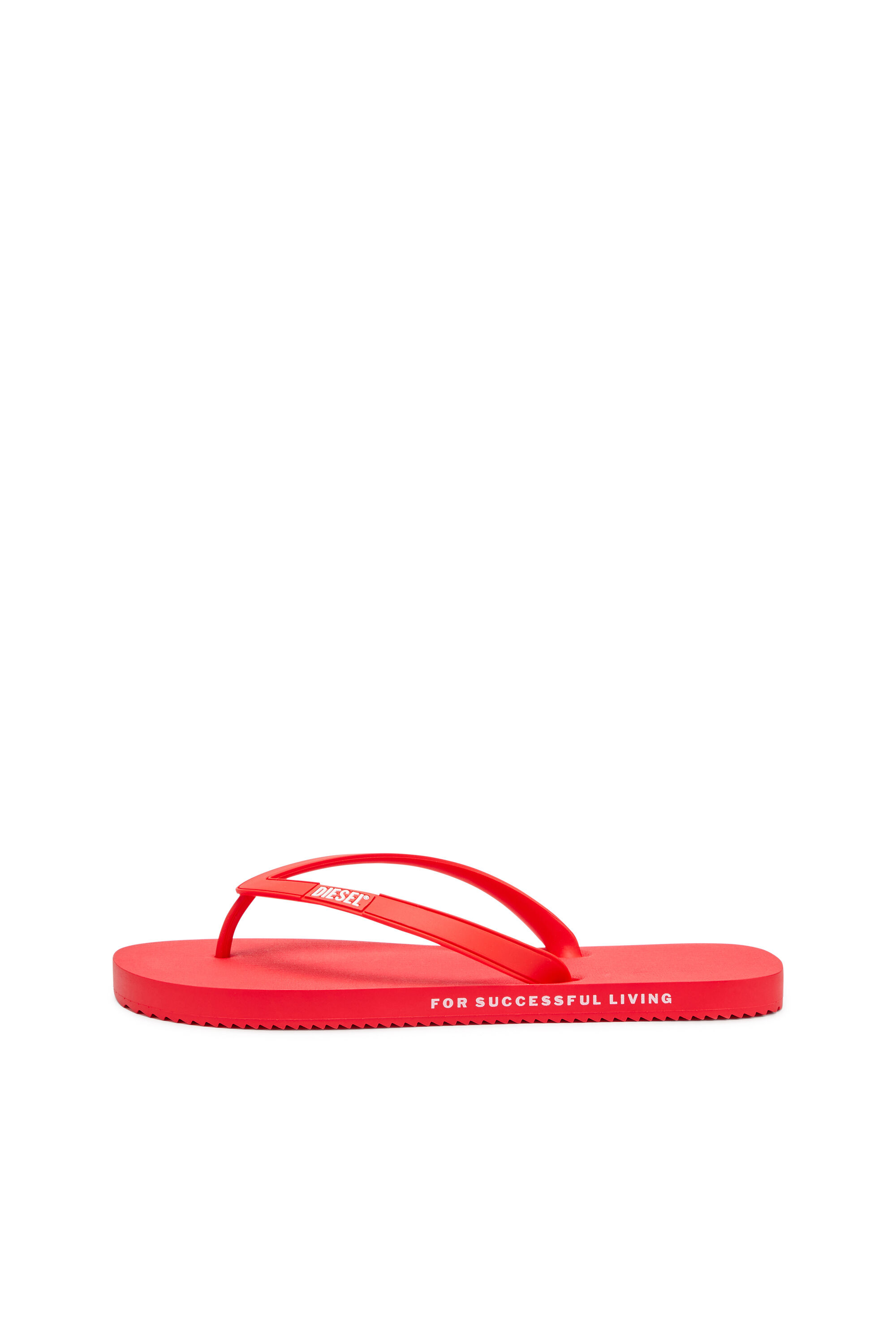 Diesel - SA-RIO W, Woman's Sa-Rio-Rubber flip-flops in Red - 7