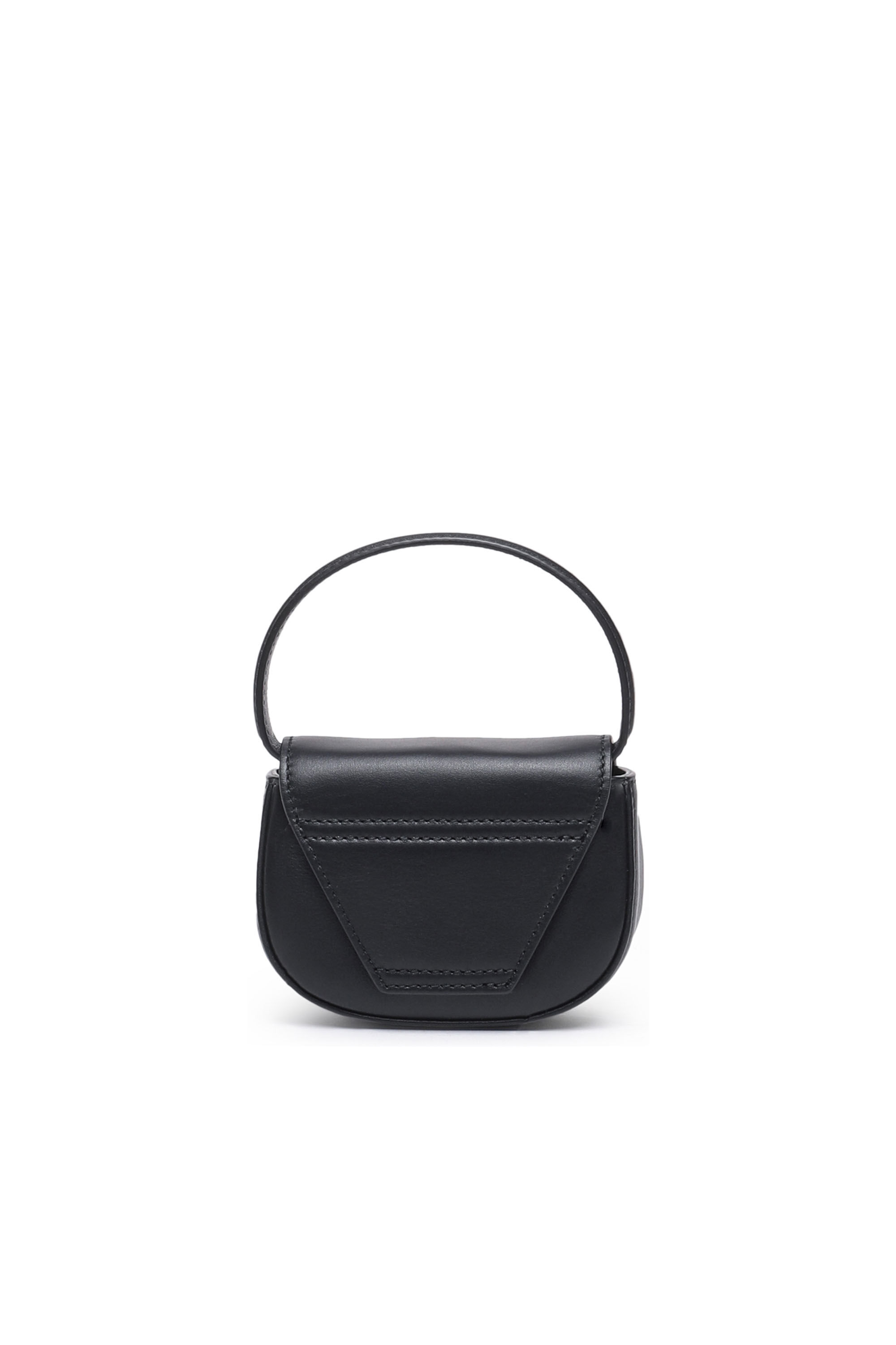 【美品】　DIESEL ショルダー バッグ　1DR XS ブラック Dロゴ 1DR XS Bag Woman: leather mini Bag with D logo plaque | Diesel