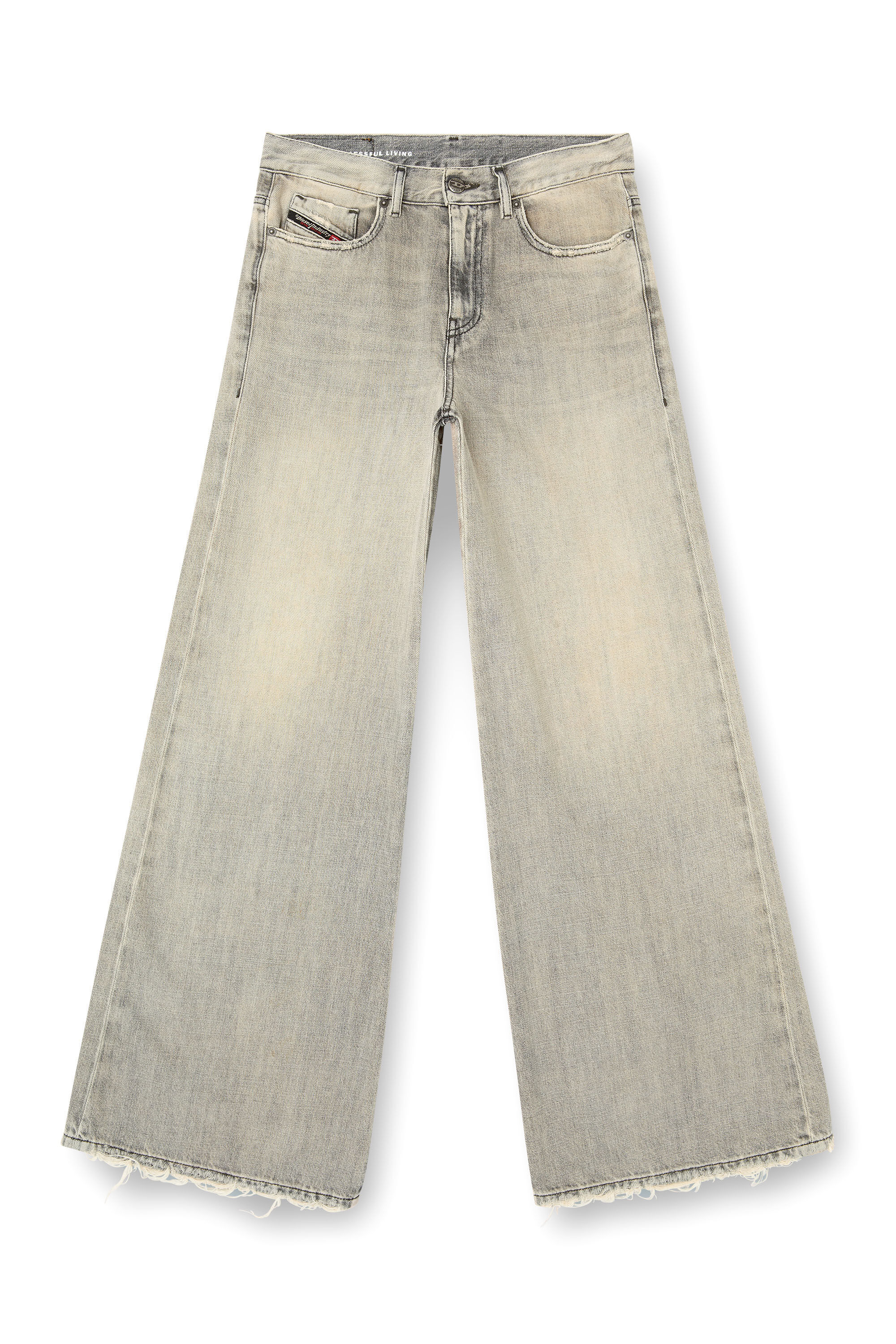 Diesel - Woman's Flare Jeans 1978 D-Akemi 068RU, Grey - 6