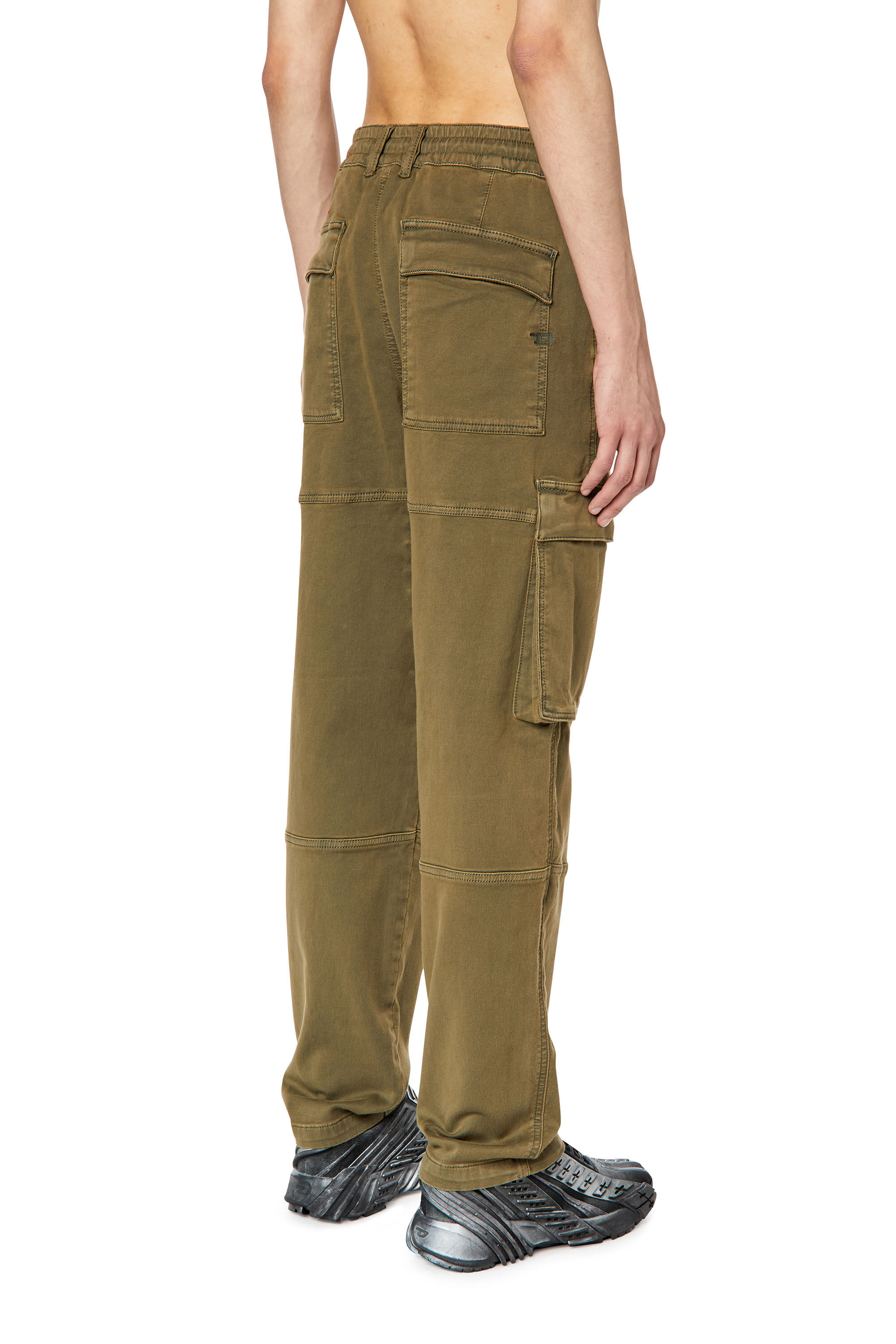 Diesel - Krooley JoggJeans® 068DY Tapered, Military Green - Image 4