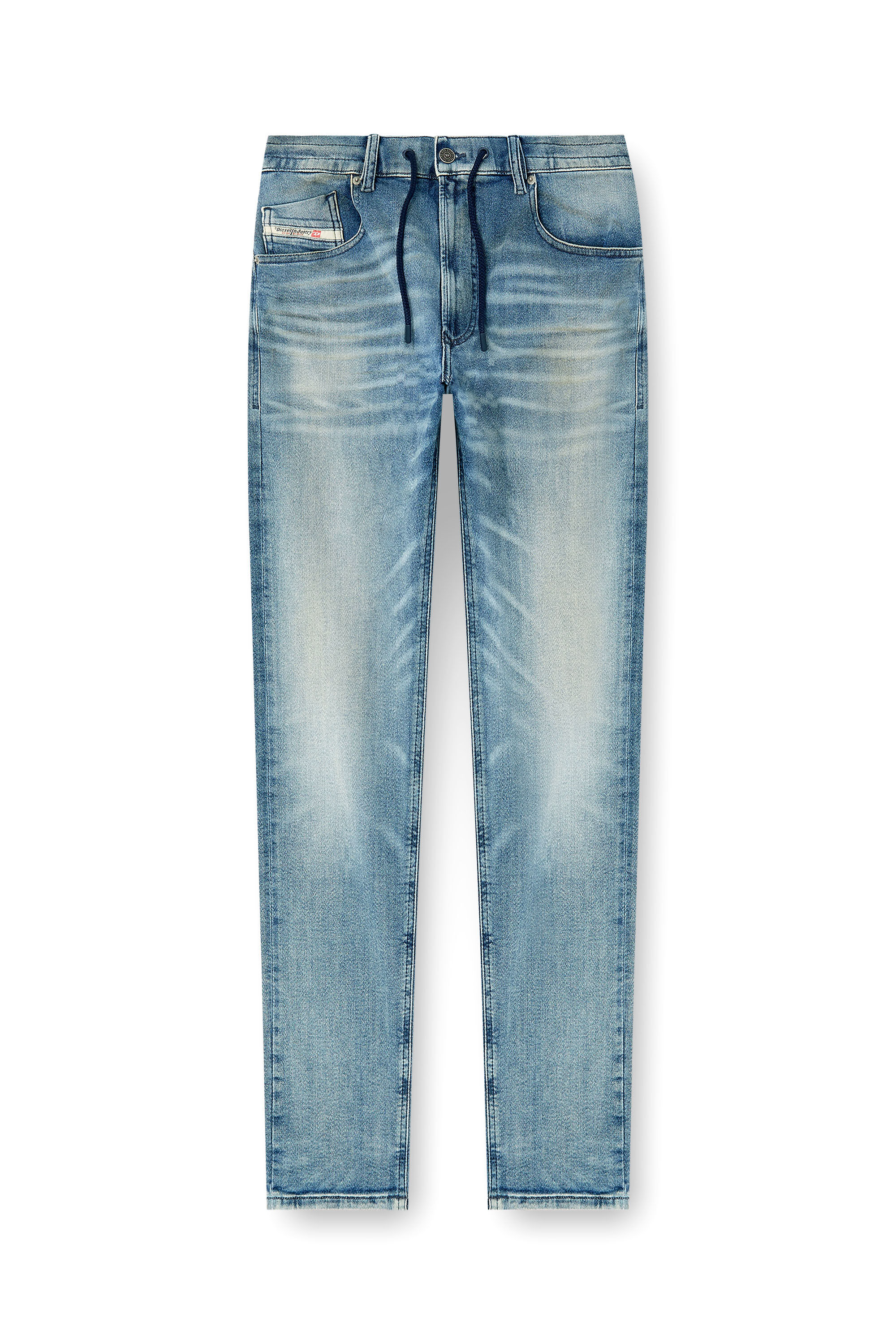 Diesel - Man's Regular 2032 D-Krooley Joggjeans&reg; 09N63, Light Blue - 2