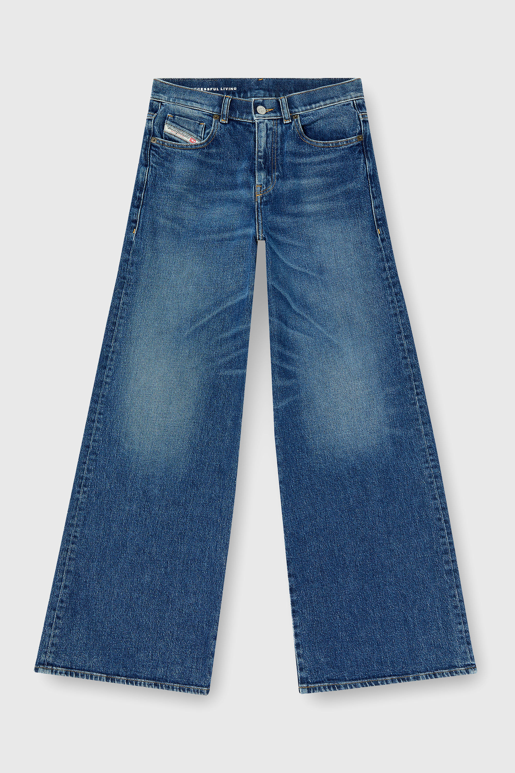 Diesel - Woman's Flare Jeans 1978 D-Akemi 09L21, Medium blue - 6