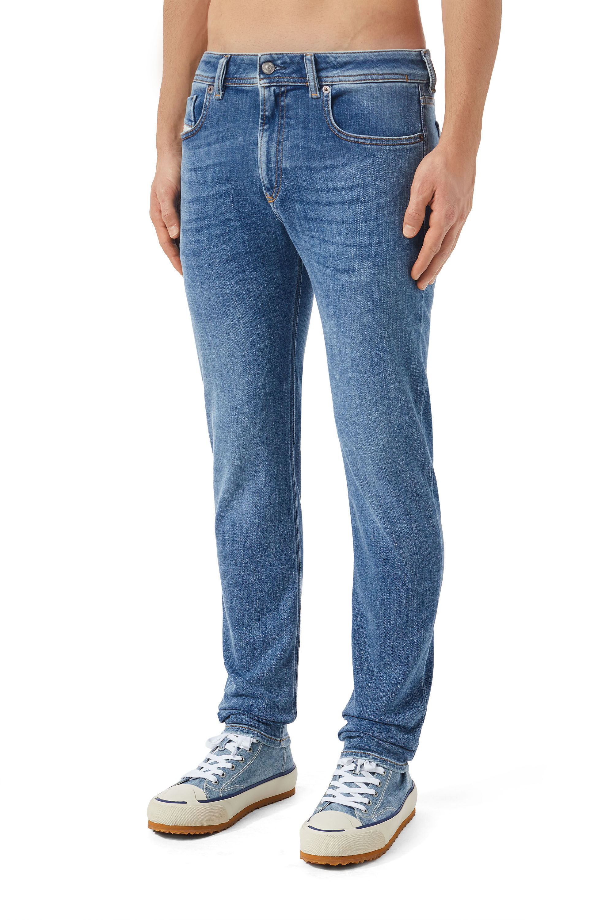Diesel - 1979 Sleenker 09C01 Skinny Jeans, Medium blue - Image 5