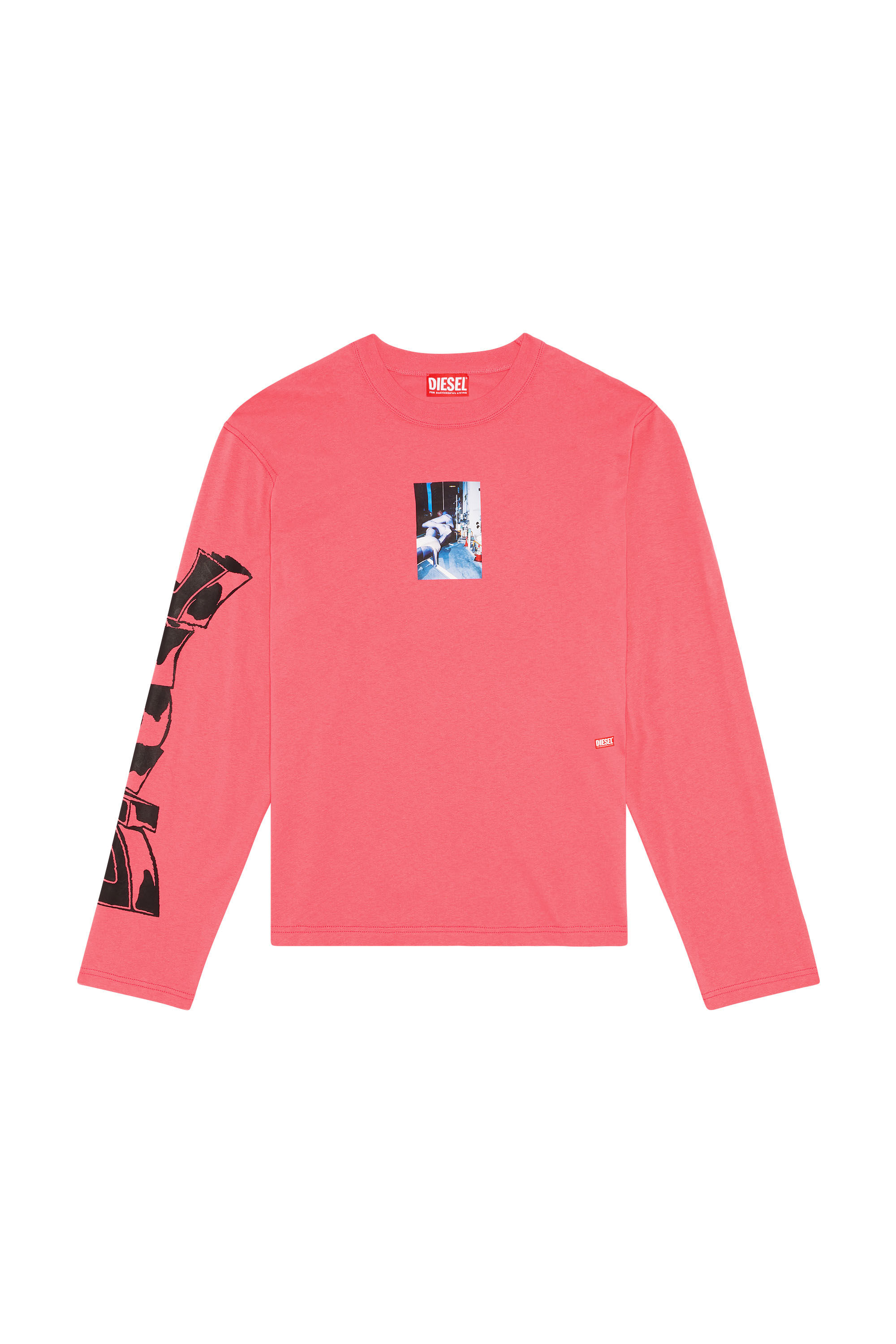 Diesel - T-CRANE-LS-L2, Pink - Image 2