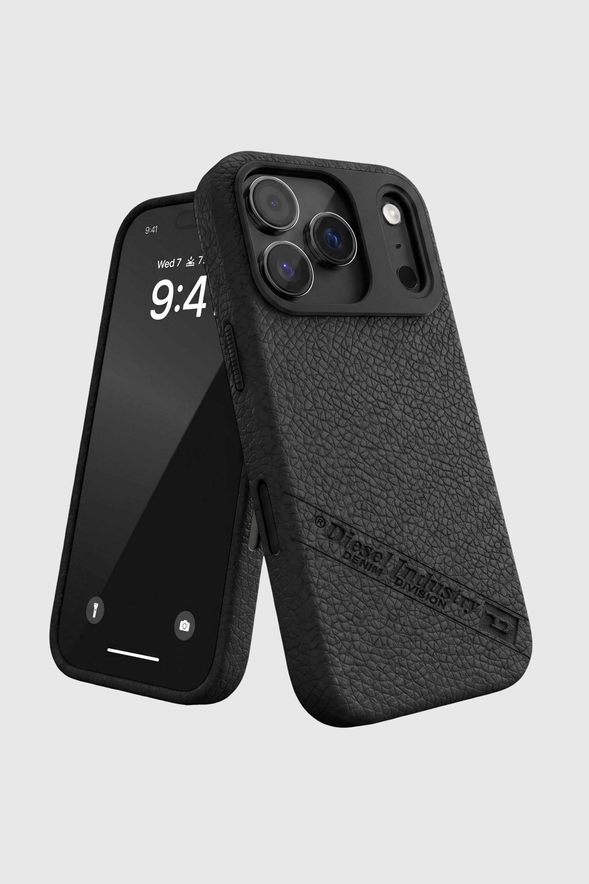 Diesel - 60641 MOULDED CASE, Unisex's Flag D case with MagSafe for iPhone 17 Pro in Black - 6
