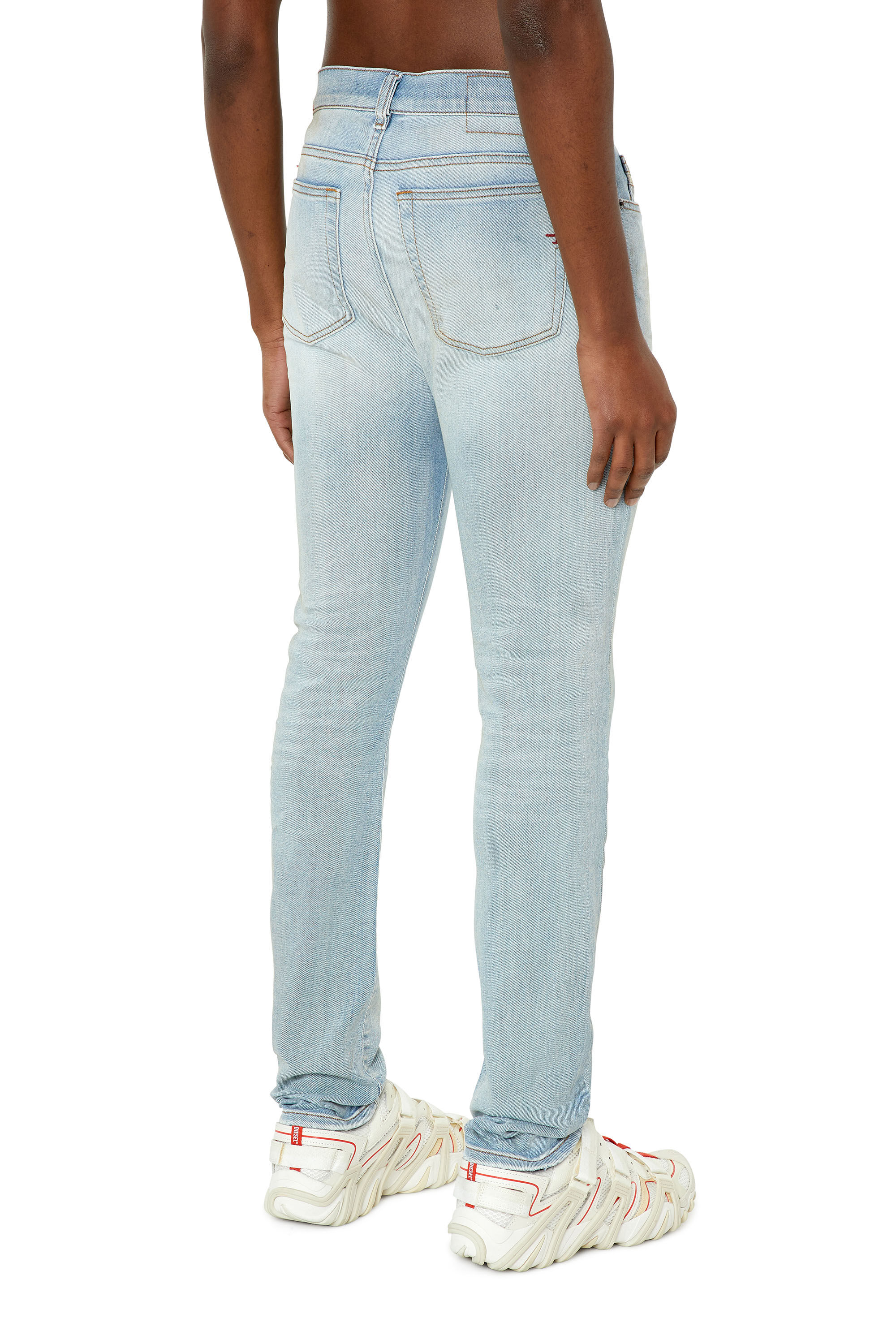 Diesel - 1983 D-Amny 09E89 Skinny Jeans, Light Blue - Image 4