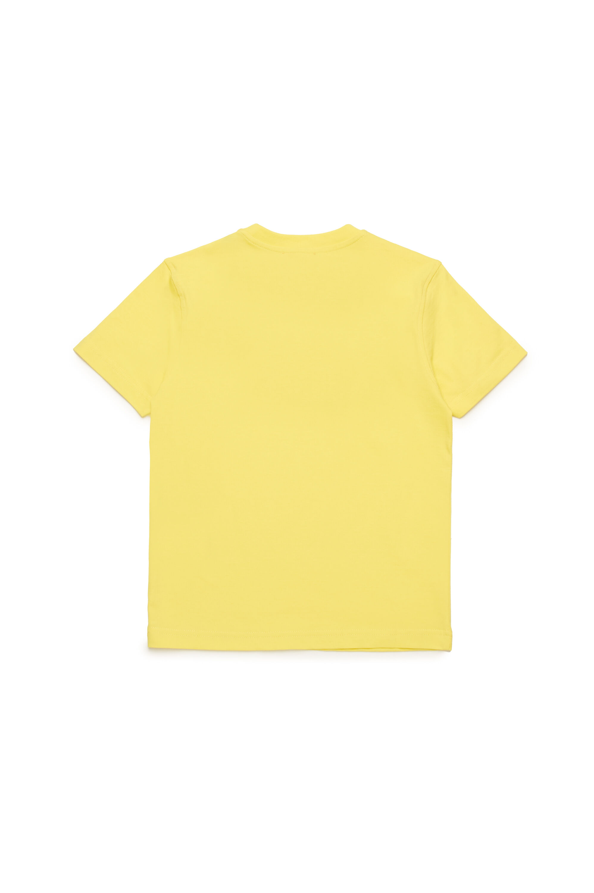 Diesel - TDIEGORL6, Man's T-shirt with smudged logo in Yellow - 2