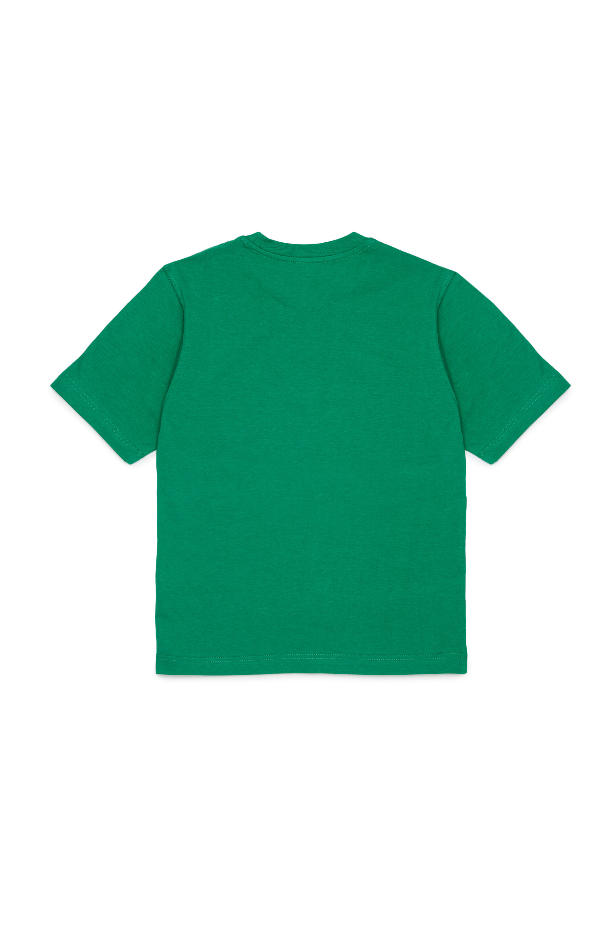 Diesel - TMONKEY OVER, Man's T-shirt with monkey print in Green - 2